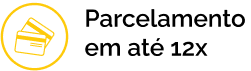 Parcelamento em até 12 vezes