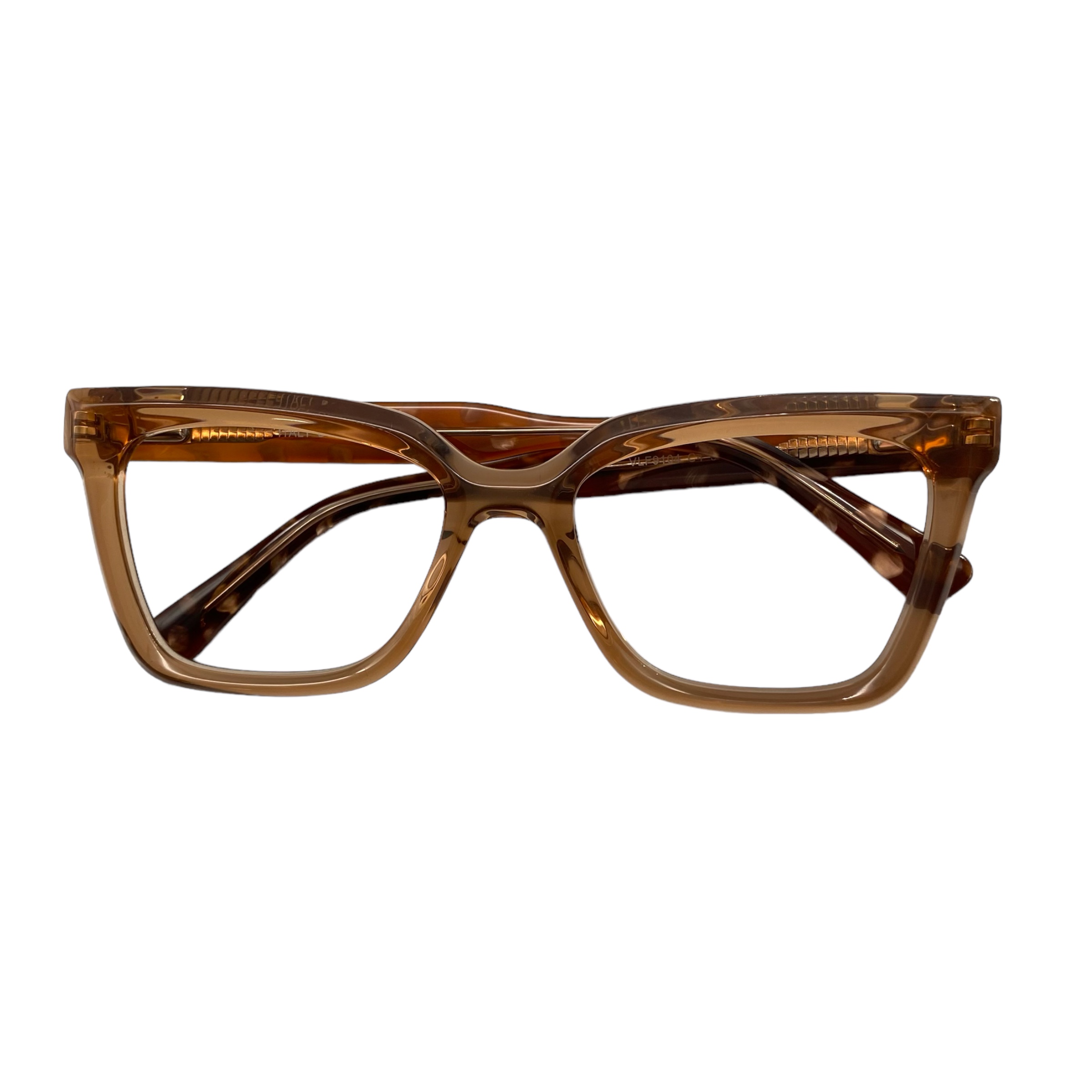 Óculos MYZ QUADRADO MARROM TRASPARENTE