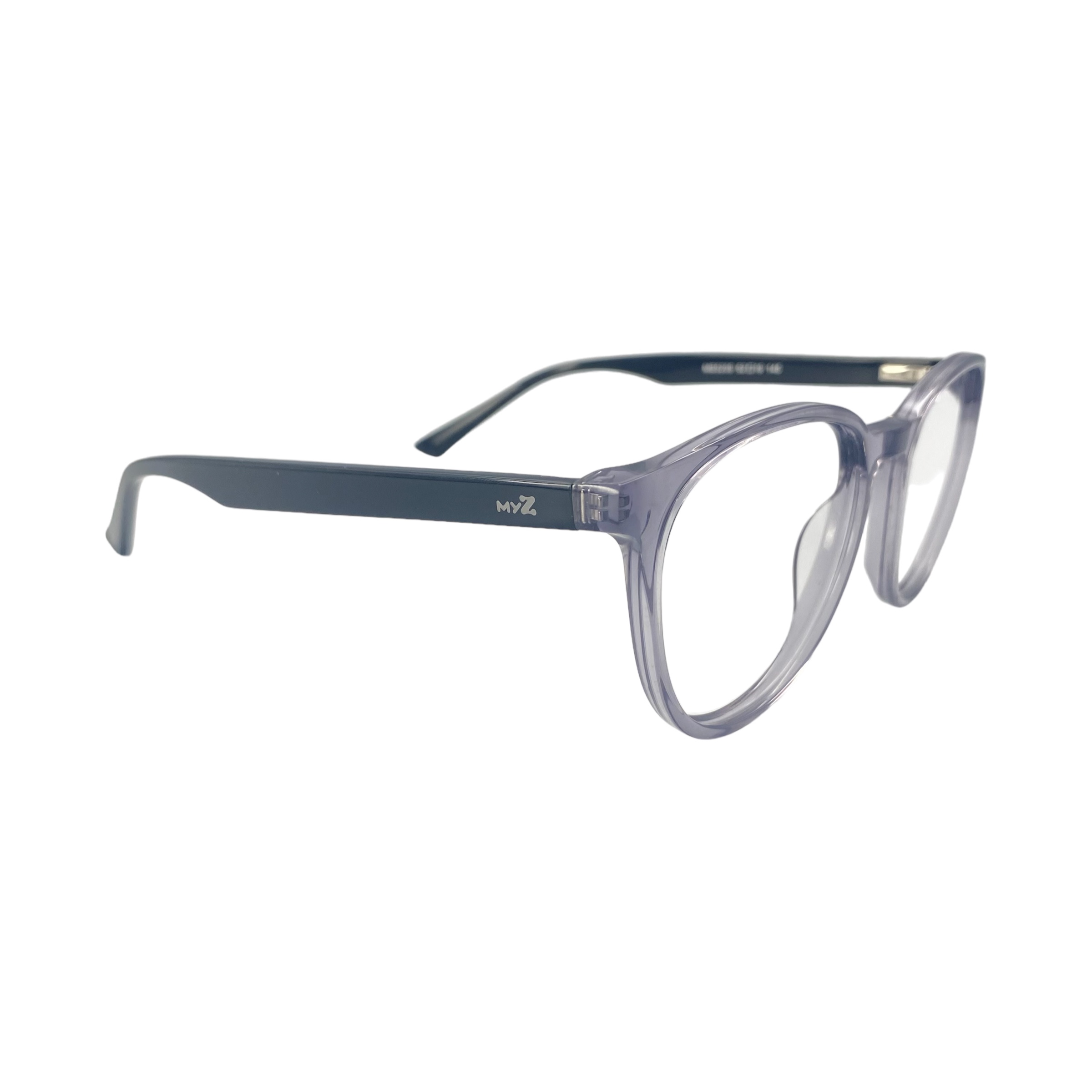 Óculos MYZ REDONDO CINZA TRANSPARENTE - Imagem 2