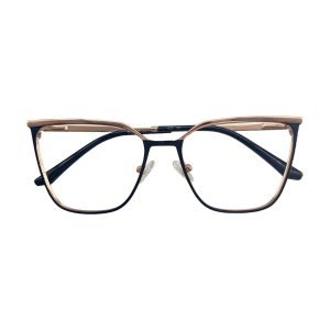 Óculos MYZ GATINHO PRETO COM DETALHES OURO