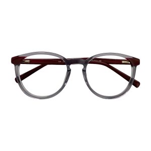 Óculos MYZ REDONDO CINZA TRANSPARENTE