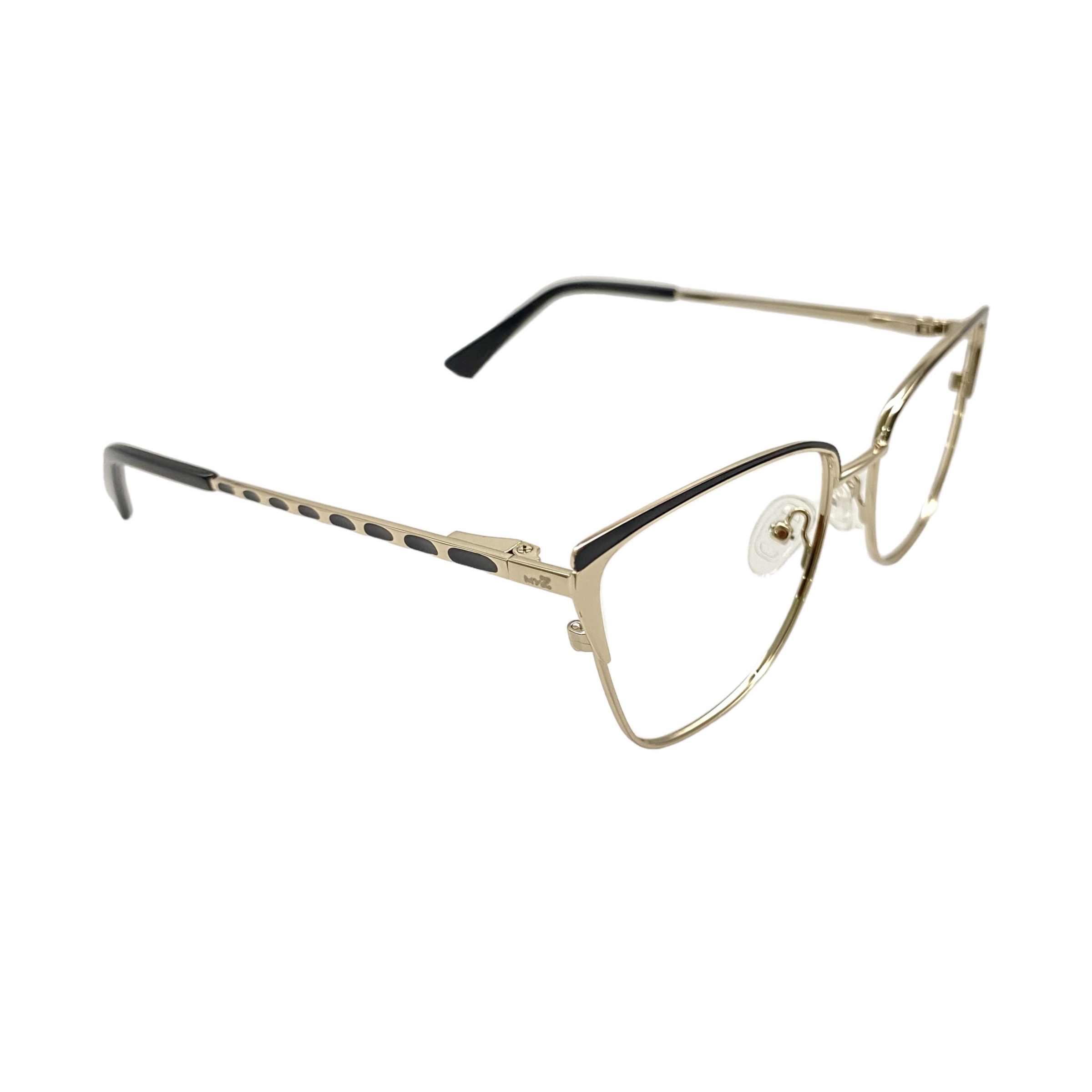 Óculos MYZ GATINHO DOURADO COM DETALHES PRETO - Imagem 2