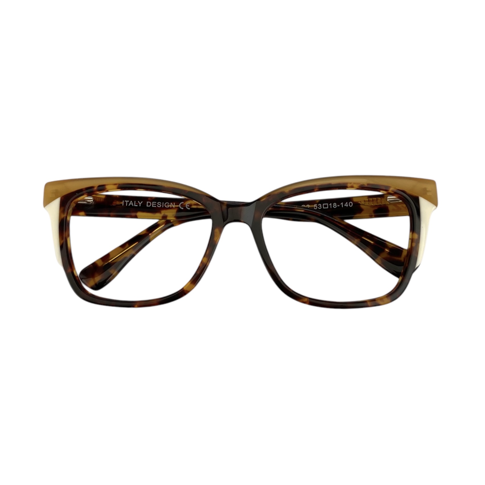 Óculos MYZ QUADRADO TARTARUGA COM DETALHES