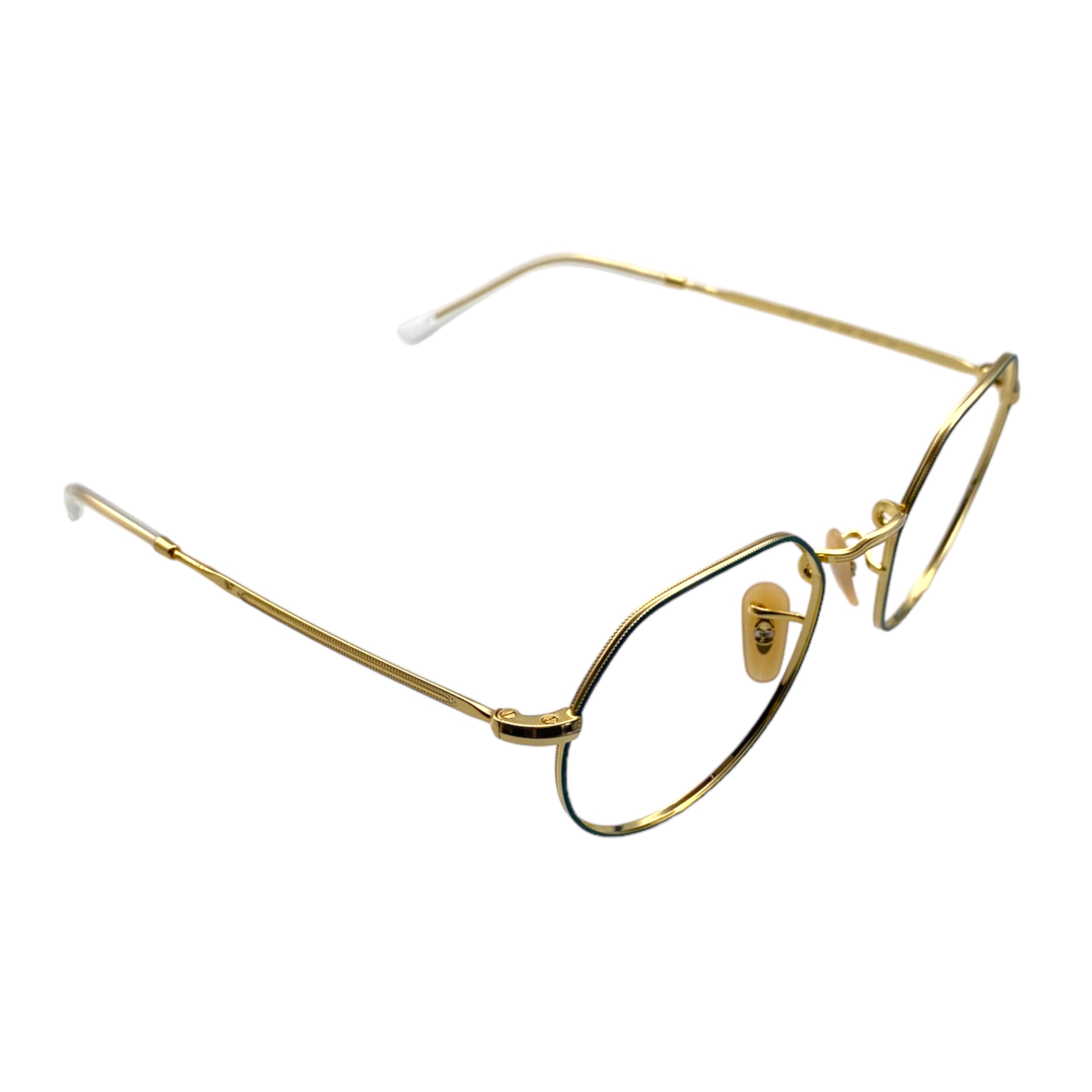 Óculos RAYBAN REDONDO FOSCO PETRÓLEO - Imagem 2