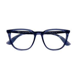 Óculos RAYBAN QUADRADO AZUL TRANSLÚCIDO