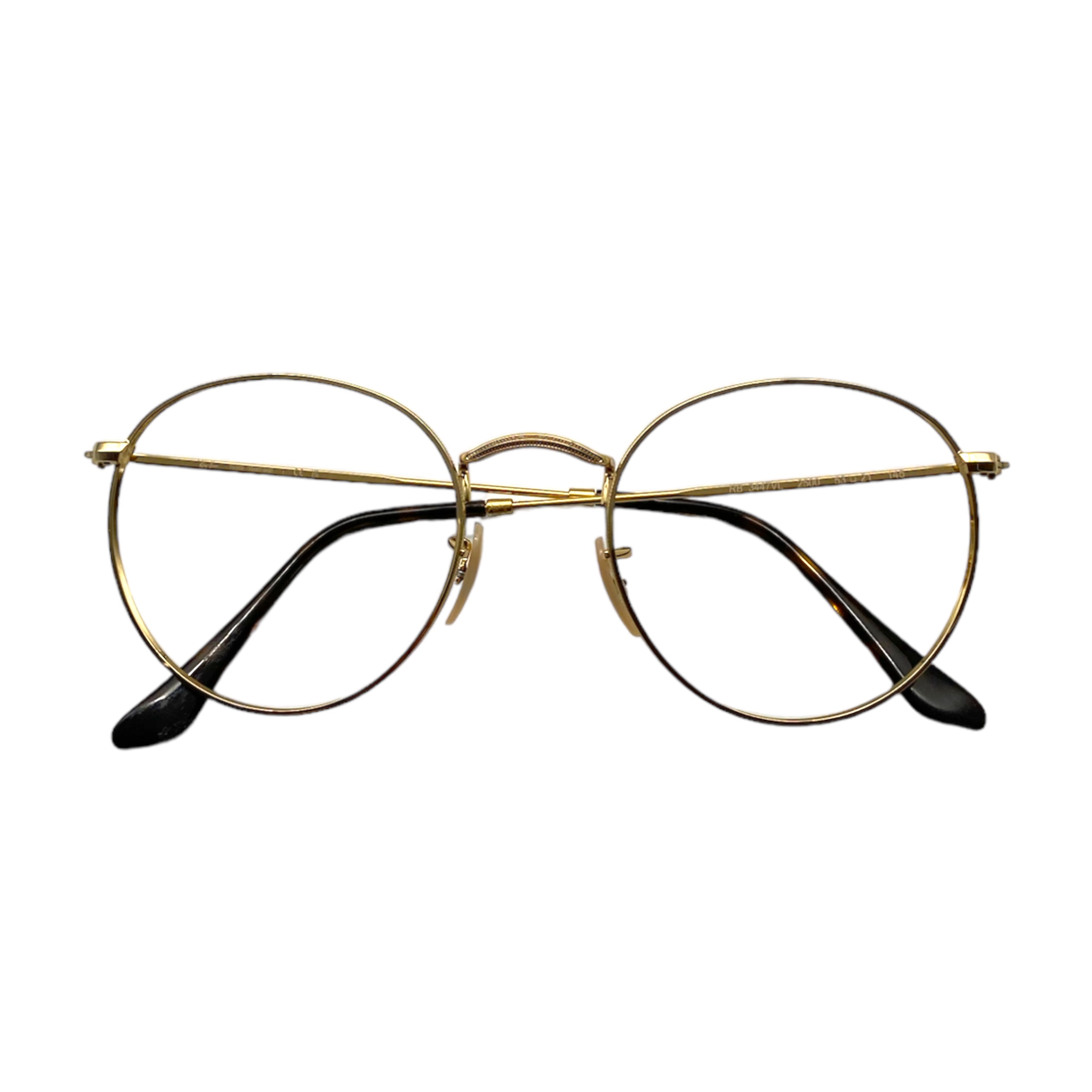 Óculos RAYBAN REDONDO POLIDO OURO LEGEND