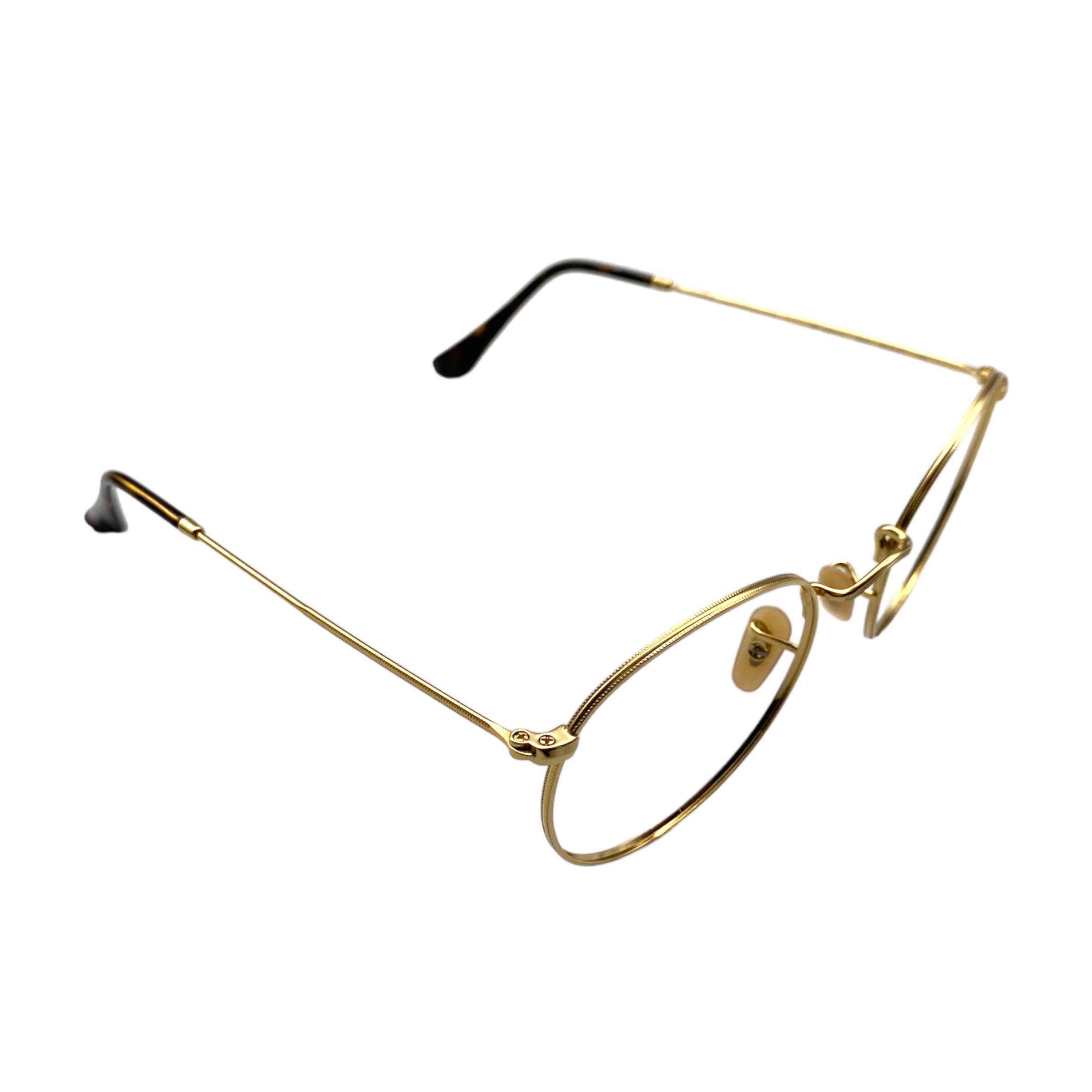 Óculos RAYBAN REDONDO POLIDO OURO LEGEND - Imagem 2