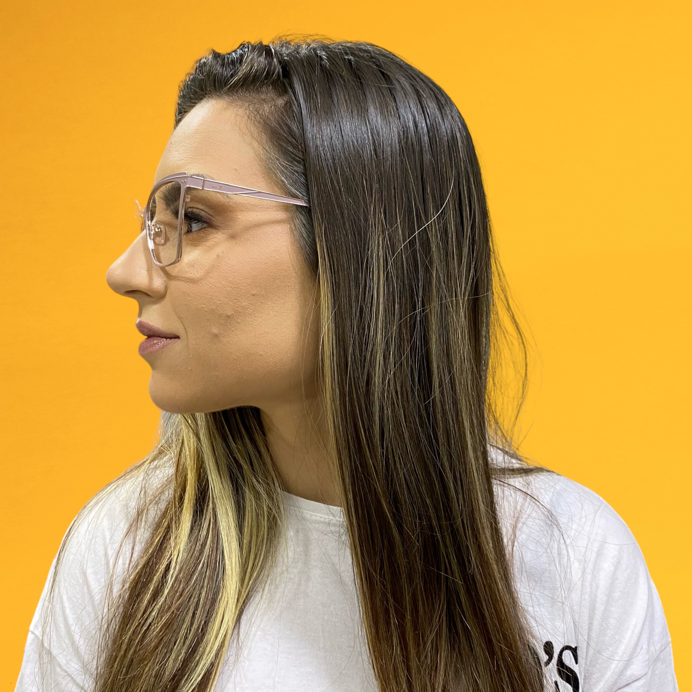 Óculos MYZ GATINHO NUDE - Imagem 4