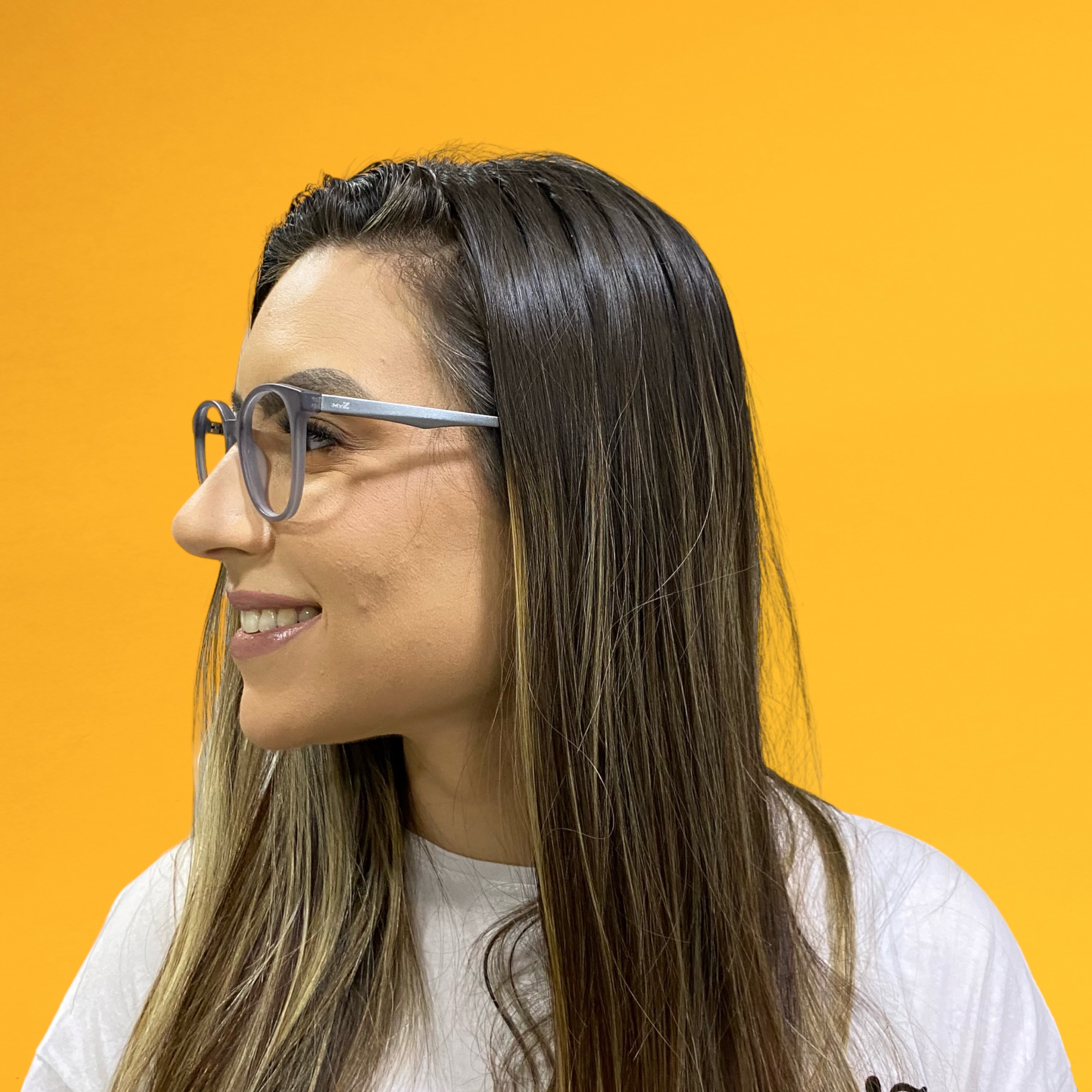 Óculos MYZ REDONDO CINZA - Imagem 4