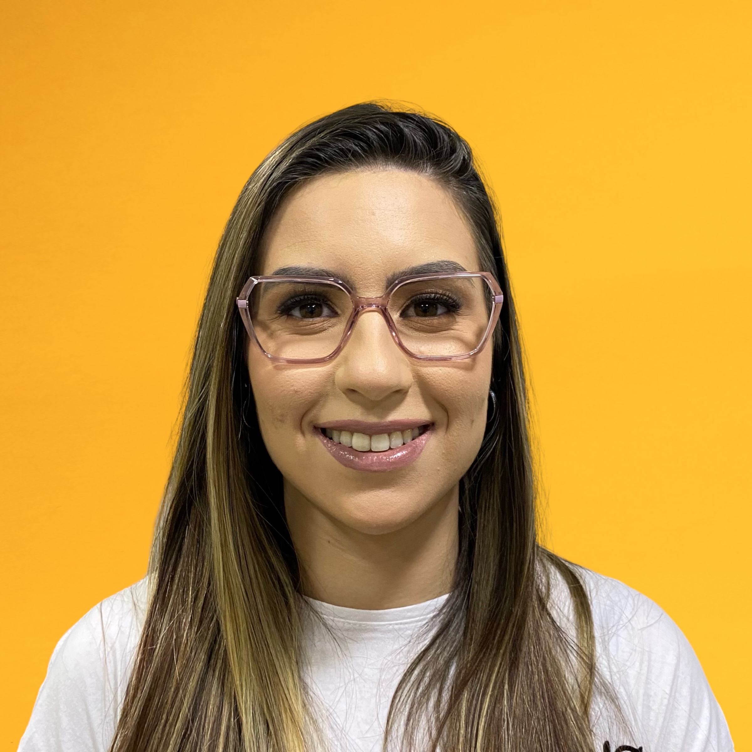 Óculos MYZ HEXAGONAL ROSA TRANSLUCIDO - Imagem 3