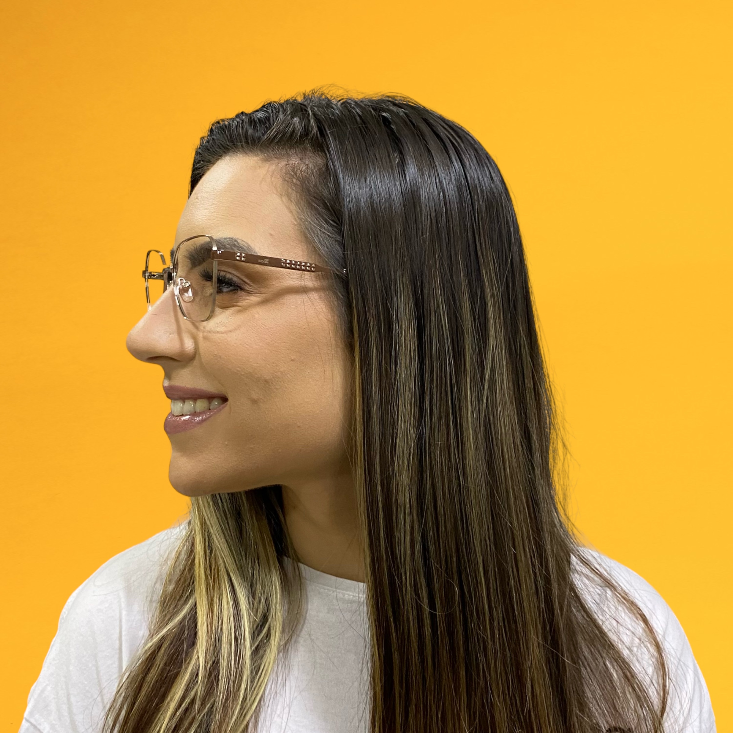 Óculos MYZ QUADRADO OURO - Imagem 4