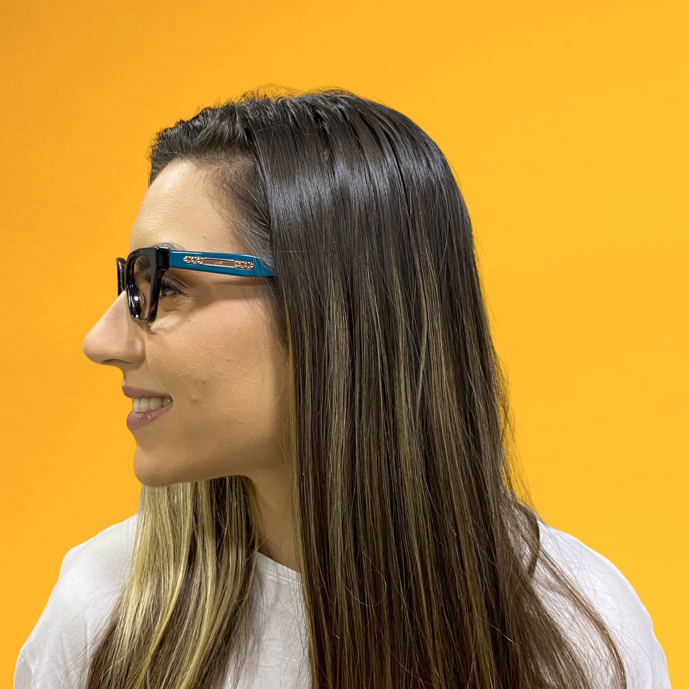 Óculos MYZ RETANGULAR TARTARUGA - Imagem 4