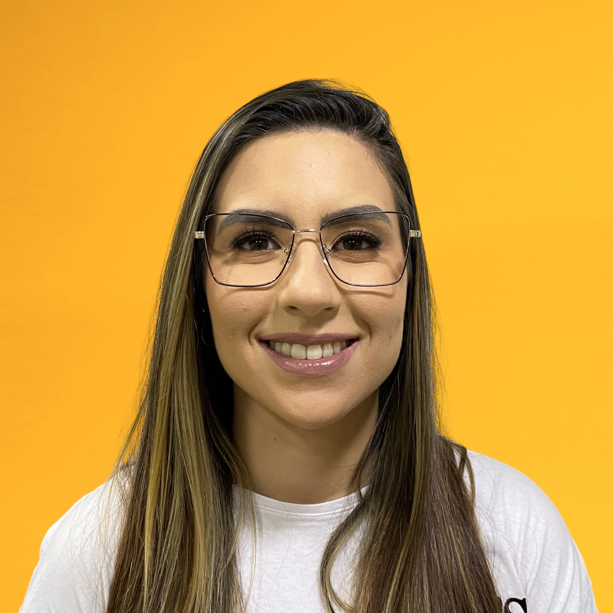 Óculos MYZ QUADRADO OURO COM DETALHE PRETO - Imagem 3