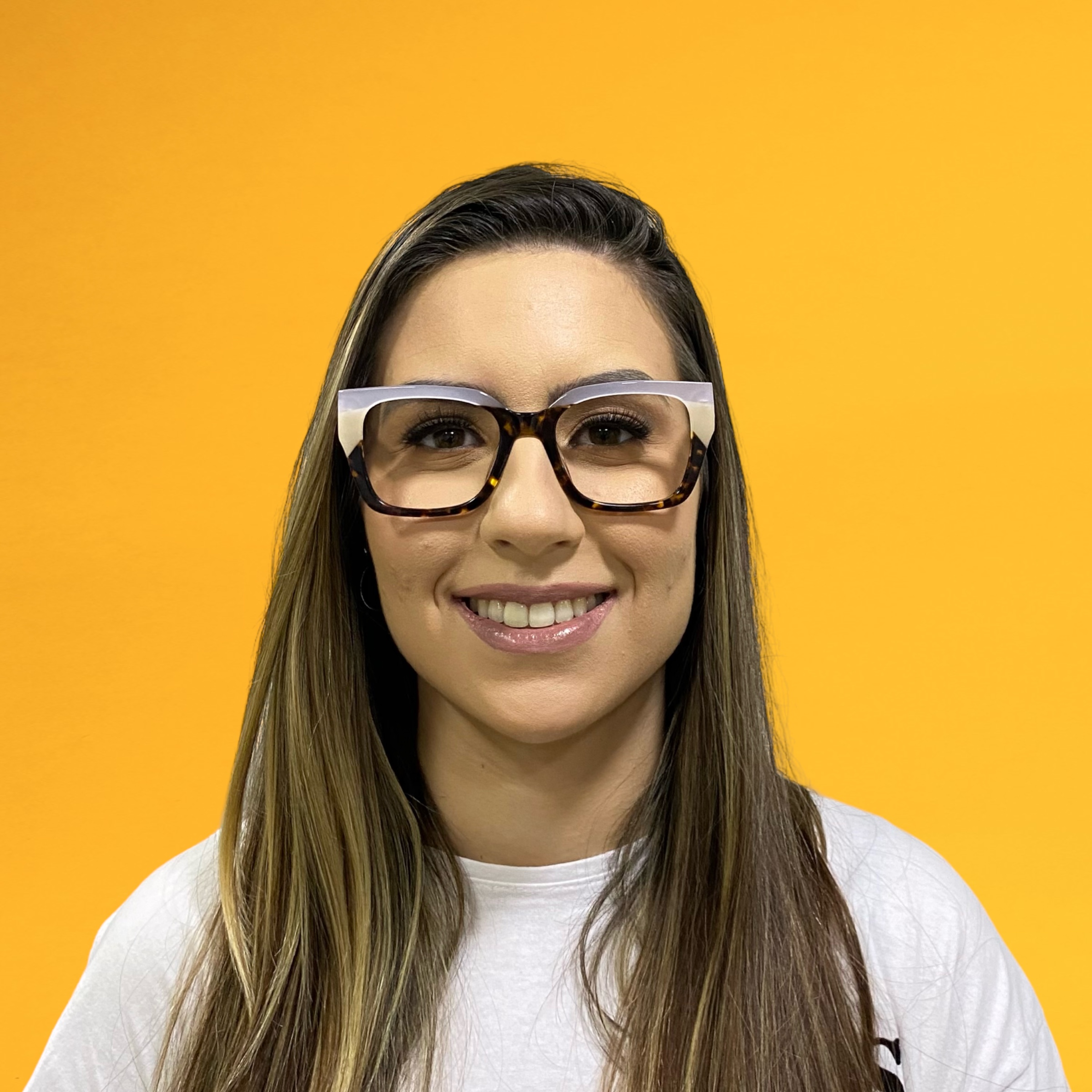 Óculos MYZ QUADRADO TARTARUGA COM DETALHE TRANSPARENTE FOSCO - Imagem 3