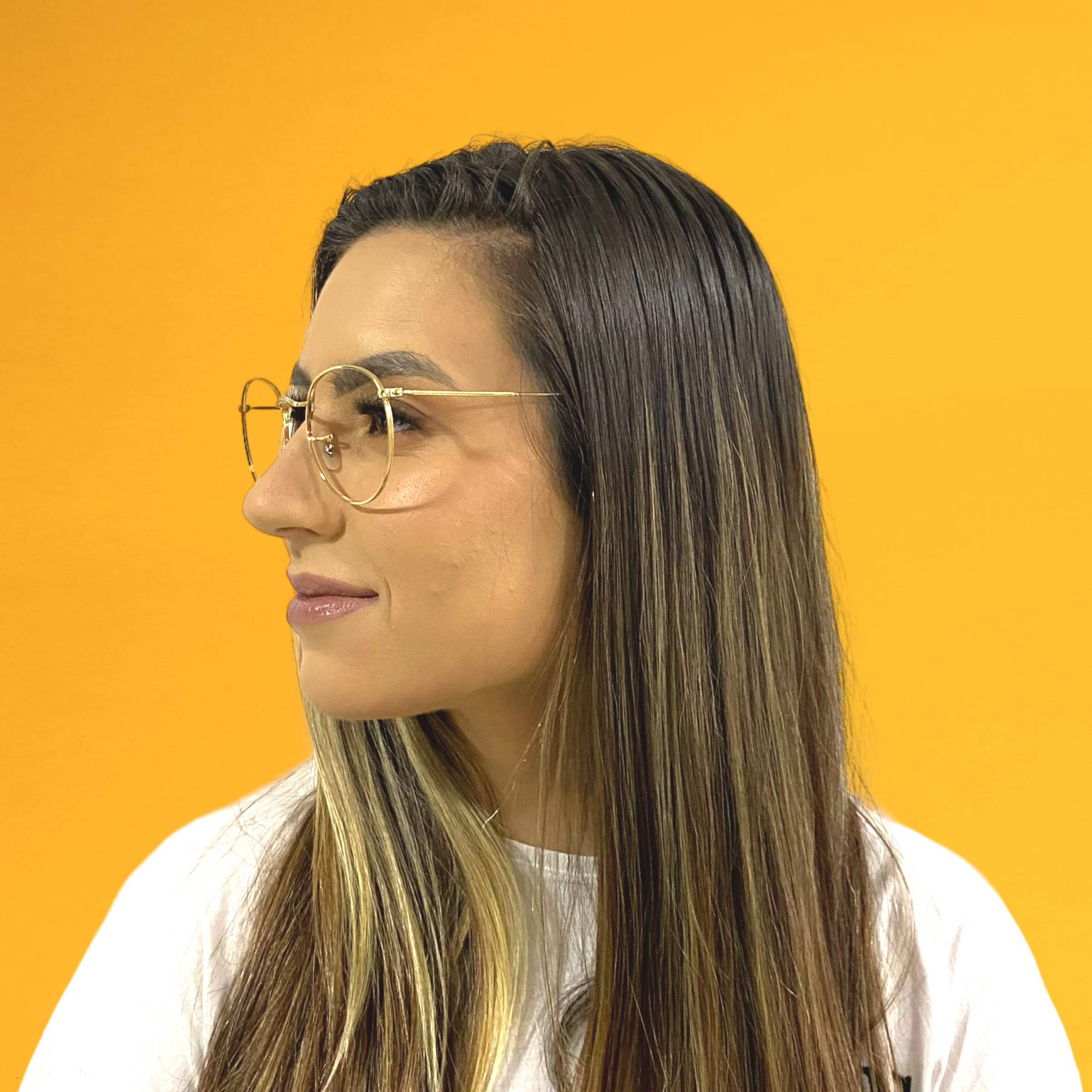 Óculos RAYBAN REDONDO POLIDO OURO LEGEND - Imagem 3