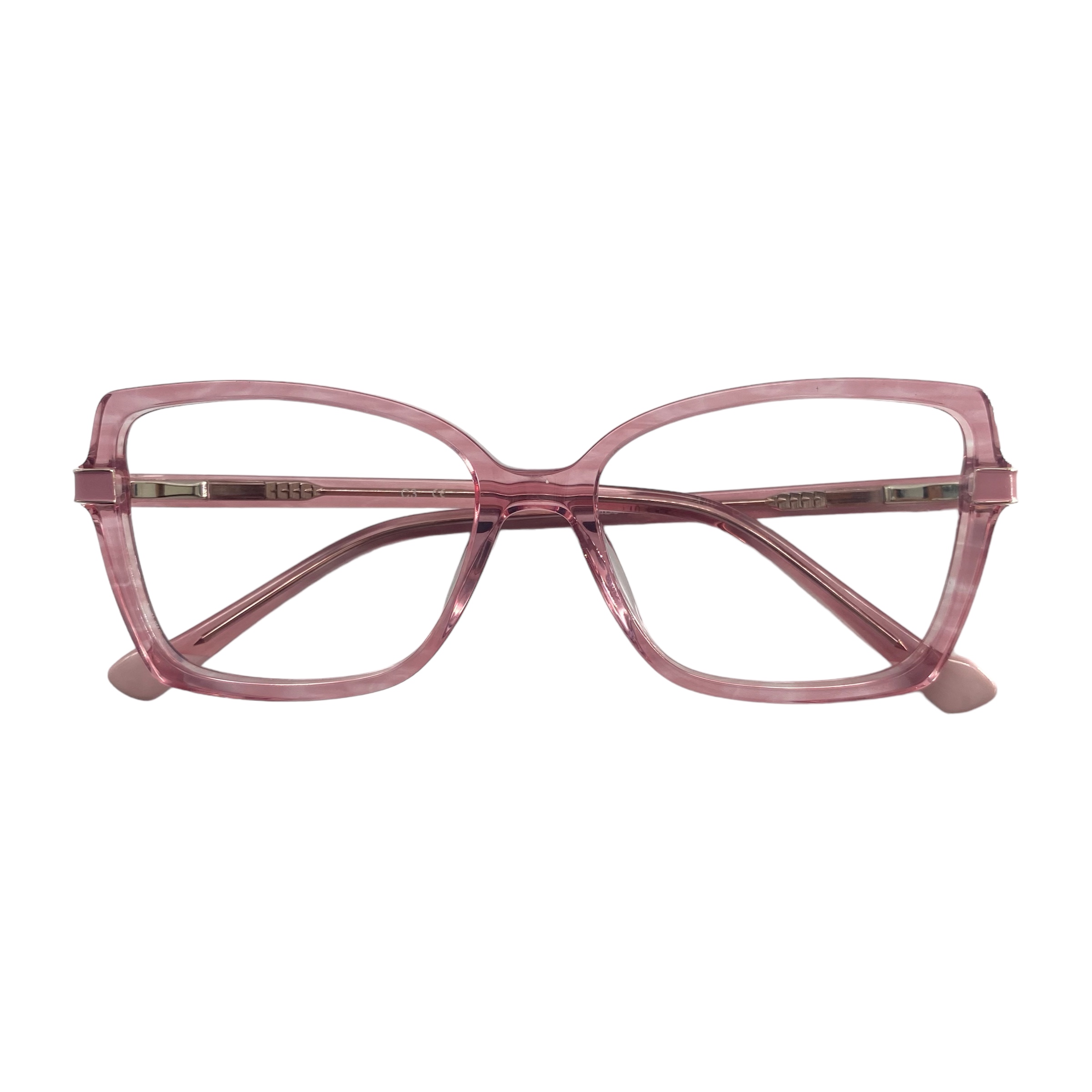 Óculos MYZ QUADRADO ROSA TRANSLUCIDO