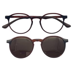 Óculos MYZ REDONDO MARROM