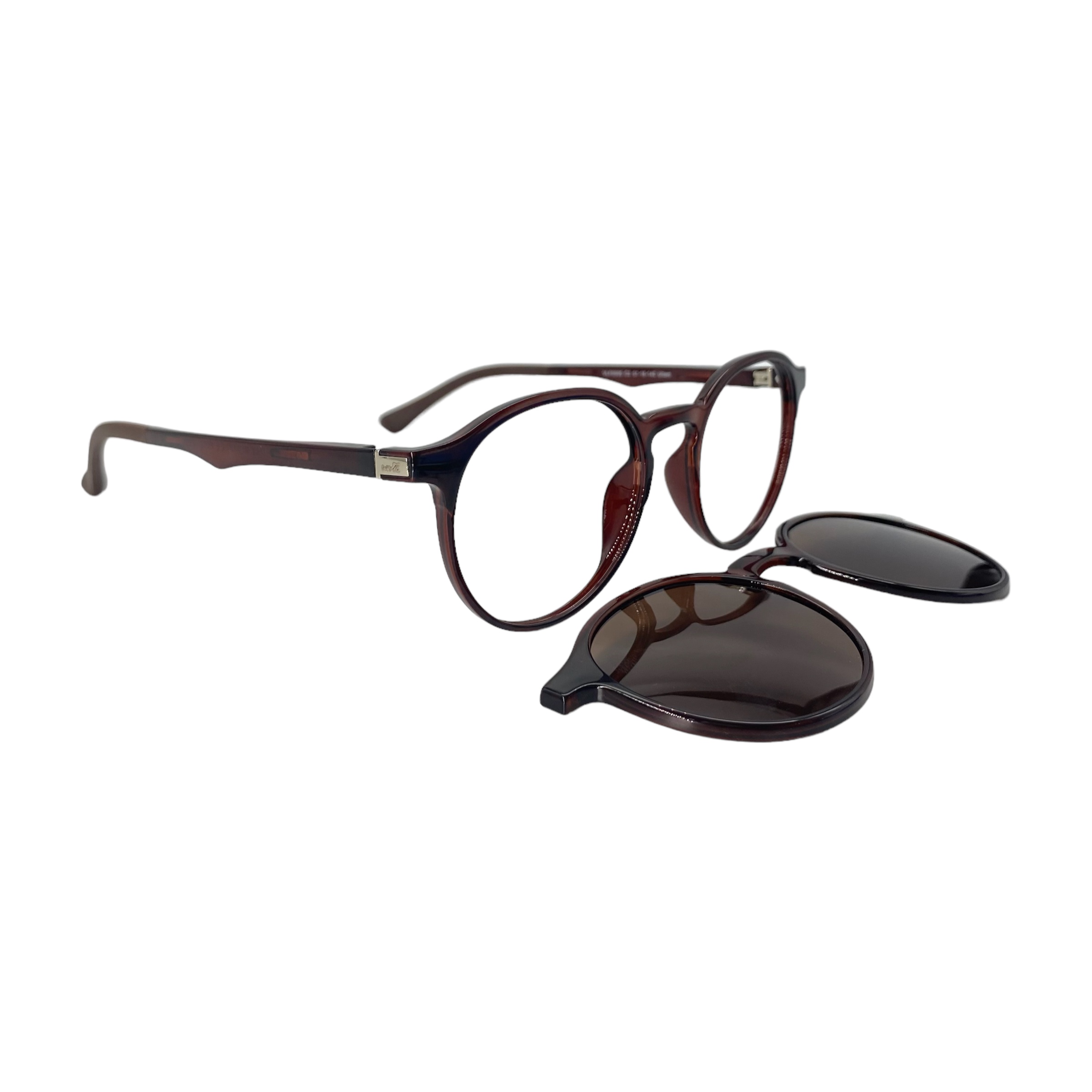 Óculos MYZ REDONDO MARROM - Imagem 2