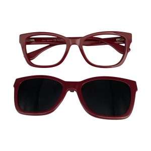 Óculos MYZ QUADRADO VERMELHO