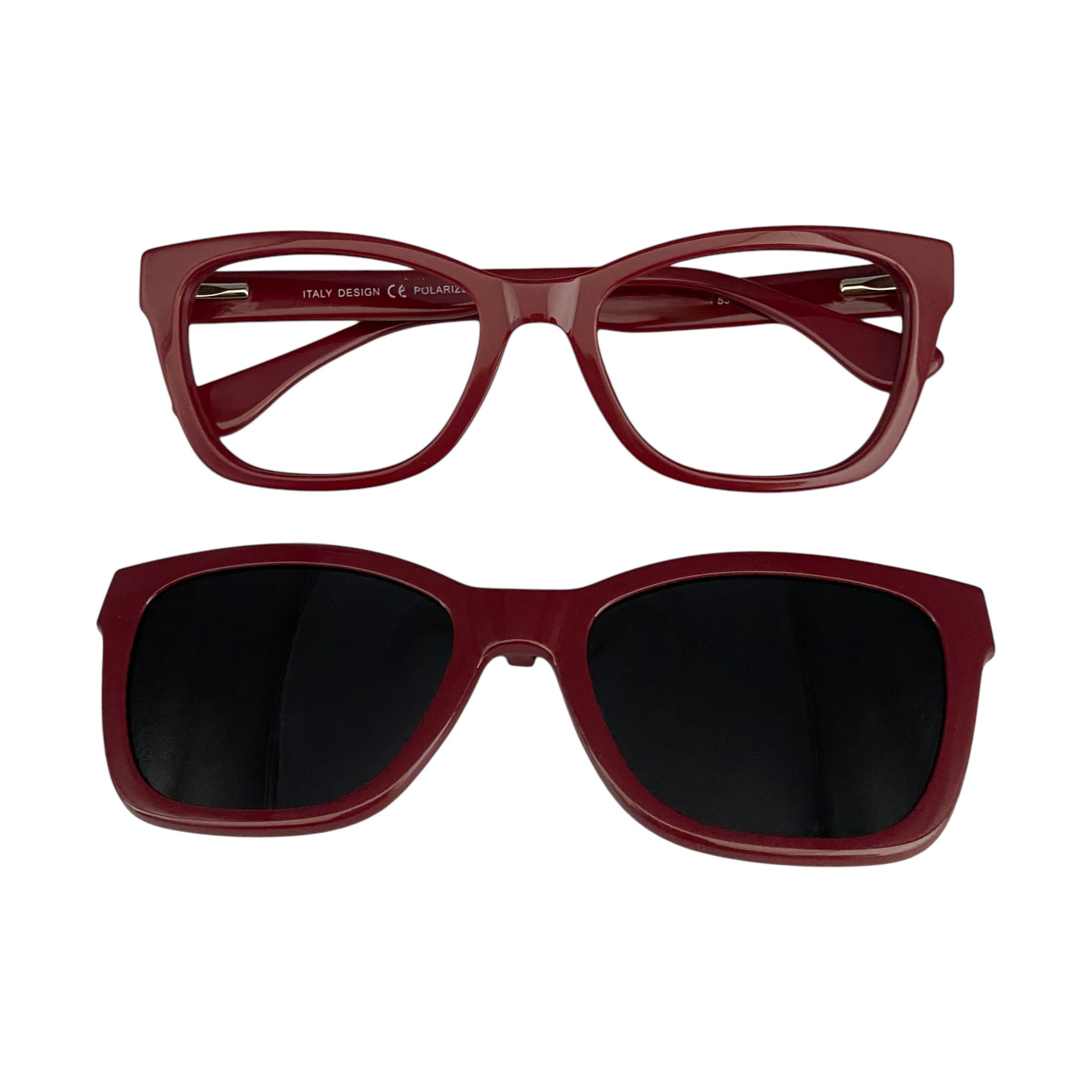 Óculos MYZ QUADRADO VERMELHO