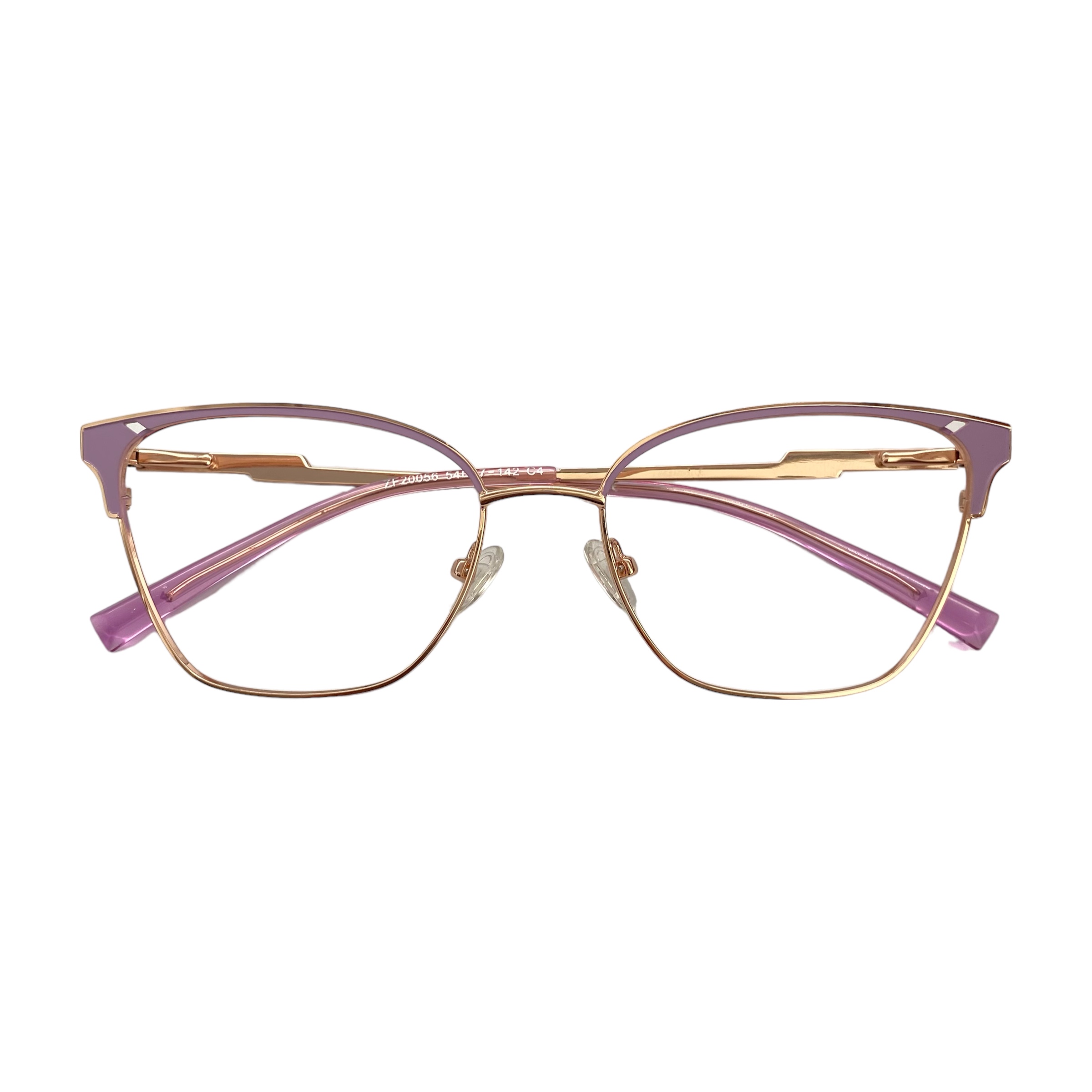 Óculos MYZ GATINHO OURO COM DETALHE ROSÉ