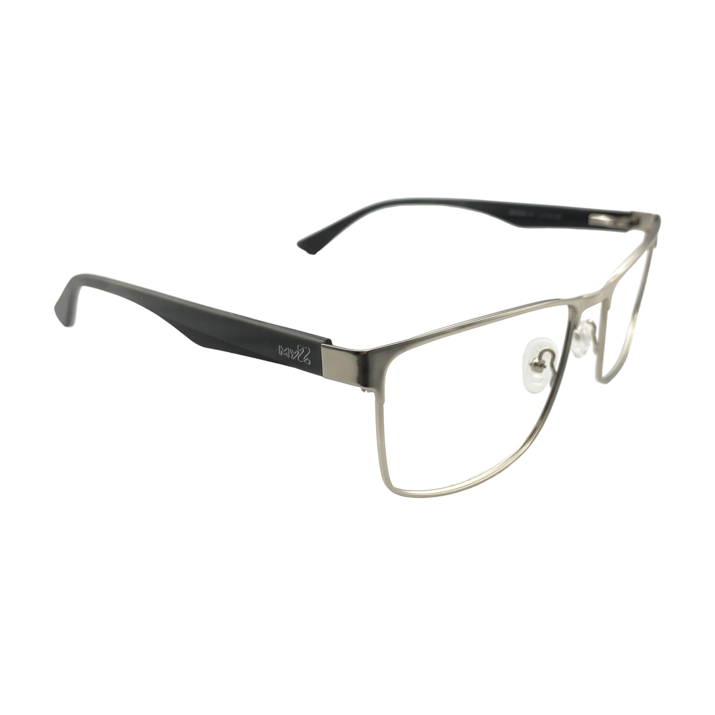 Óculos MYZ RETANGULAR PRATA - Imagem 2