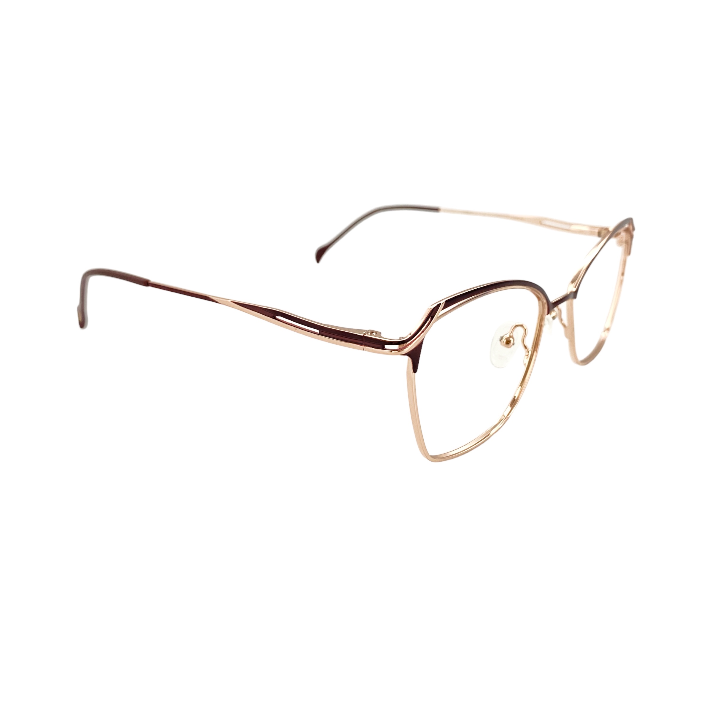 Óculos MYZ GATINHO OURO COM DETALHES VERMELHO - Imagem 2