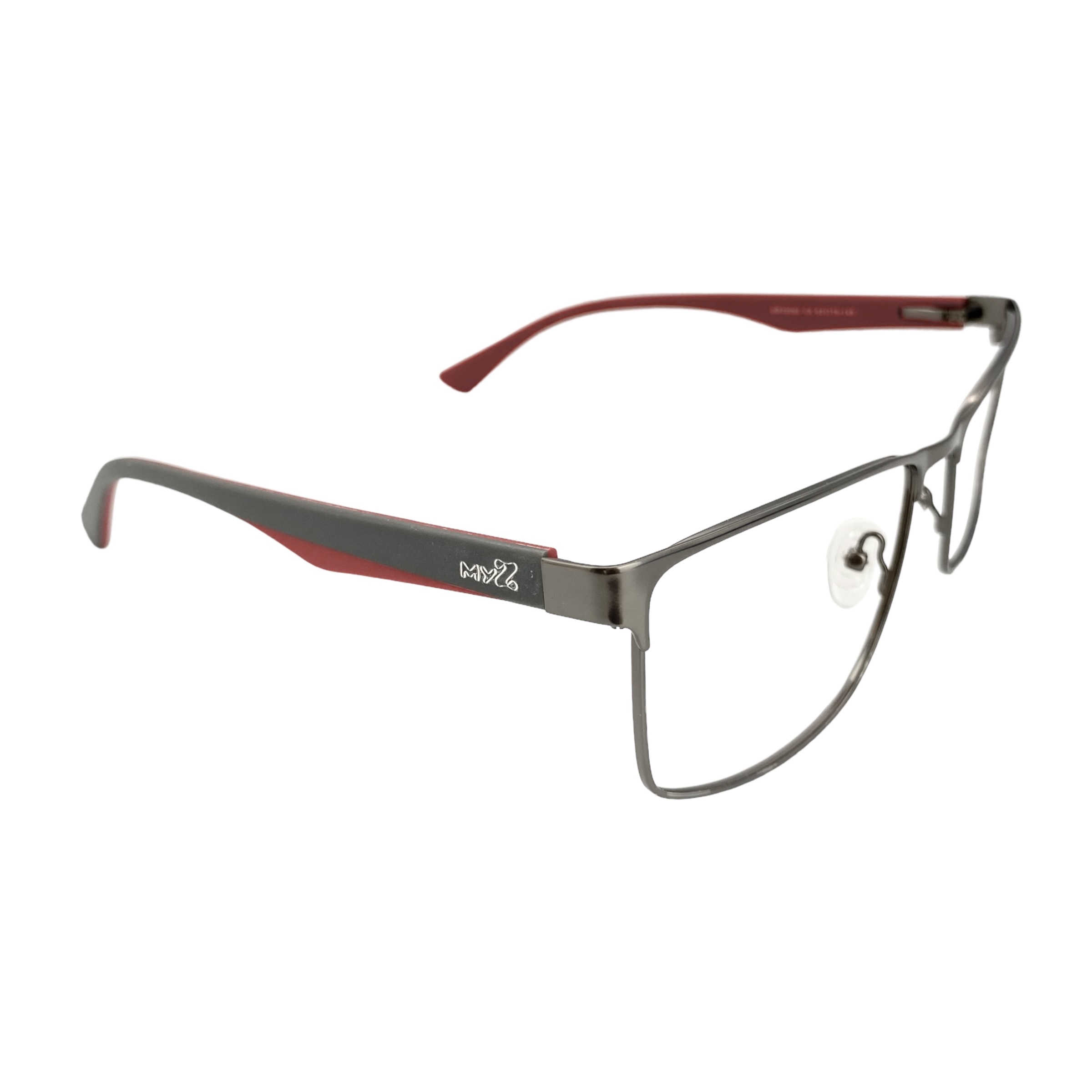 Óculos MYZ RETANGULAR PRATA - Imagem 2