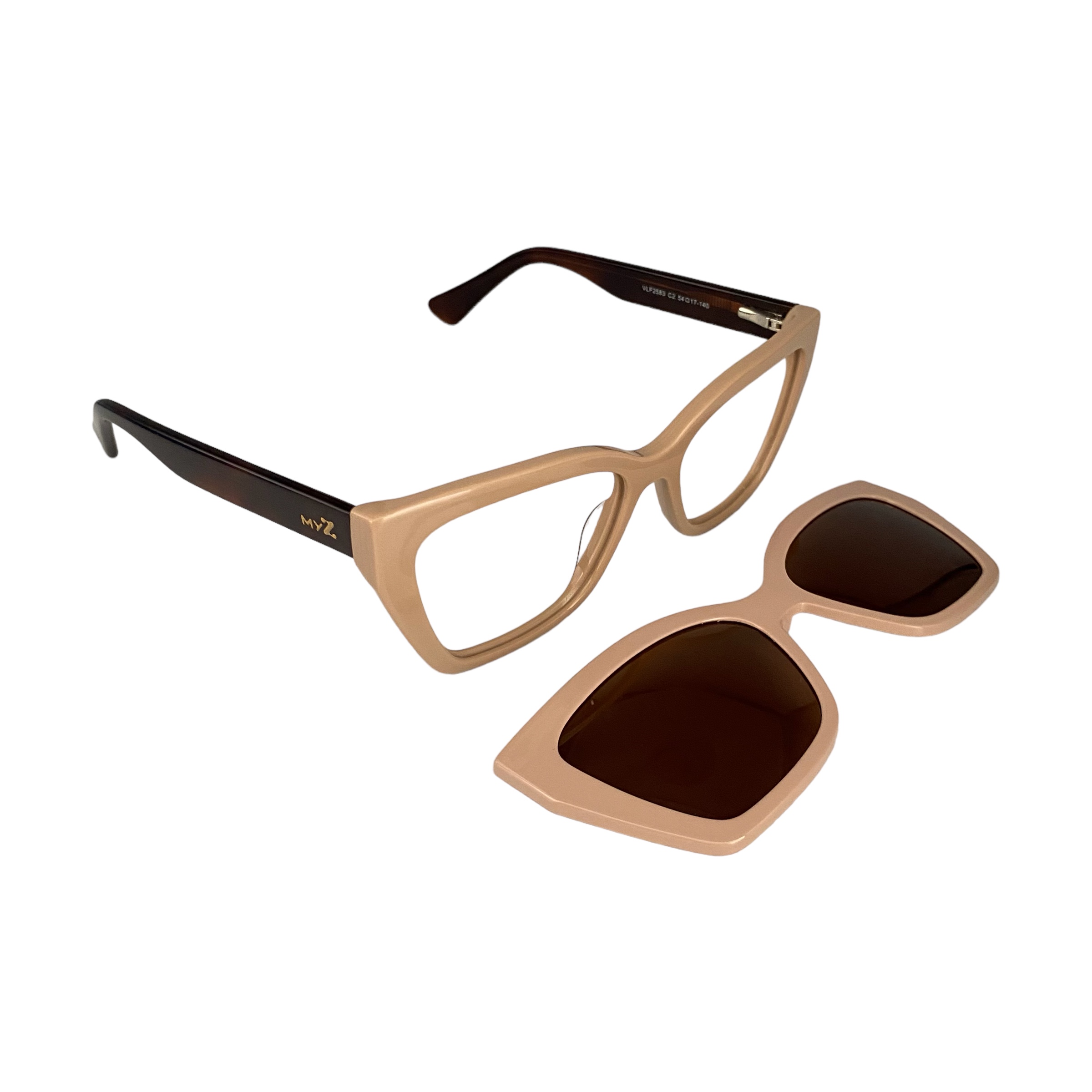 Óculos MYZ GATINHO NUDE - Imagem 2