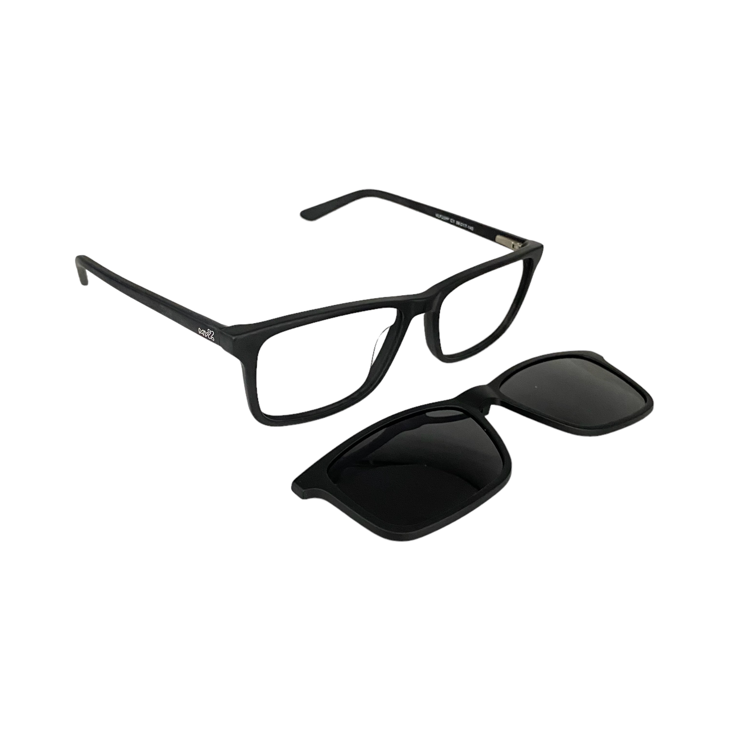 Óculos MYZ RETANGULAR PRETO - Imagem 2