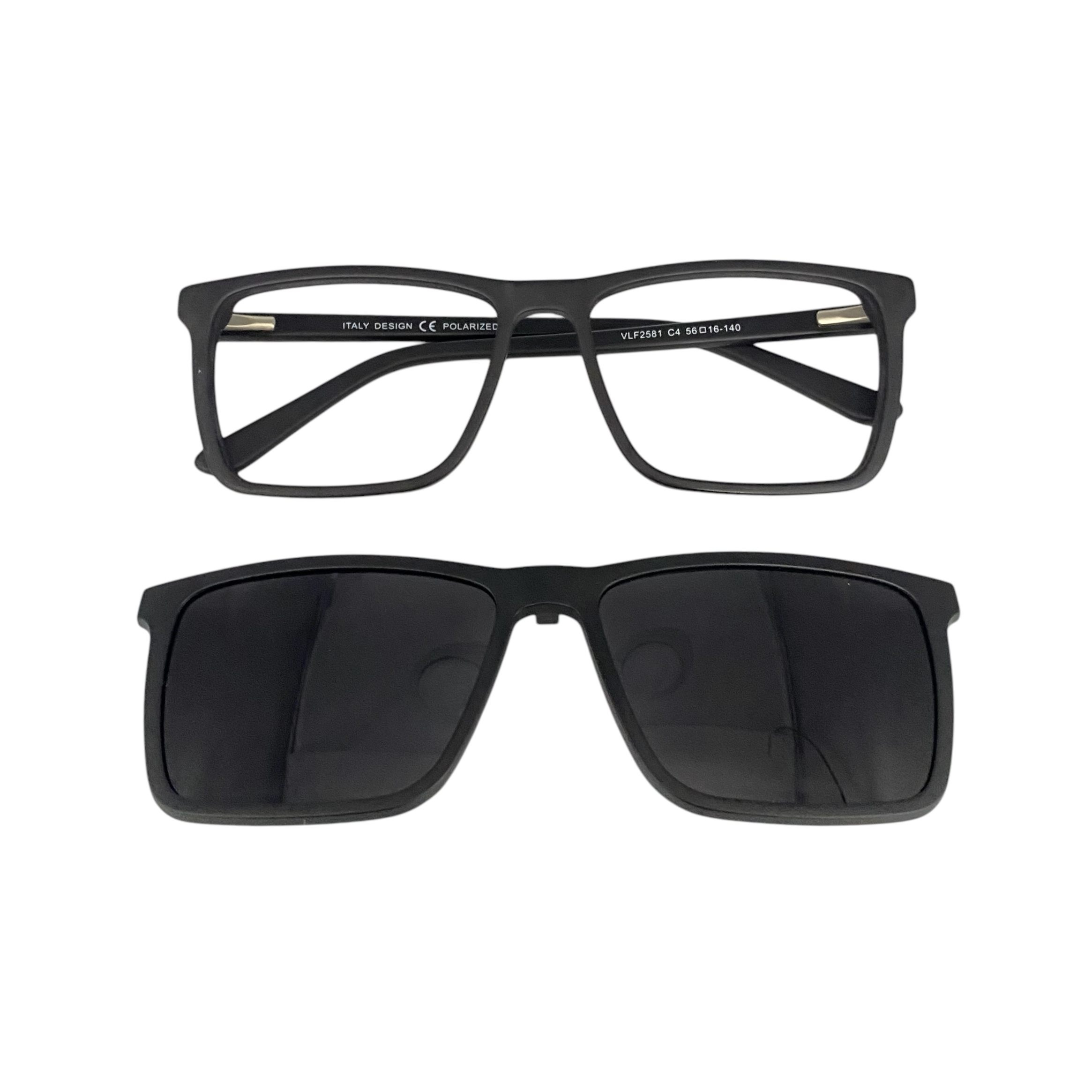 Óculos MYZ RETANGULAR PRETO