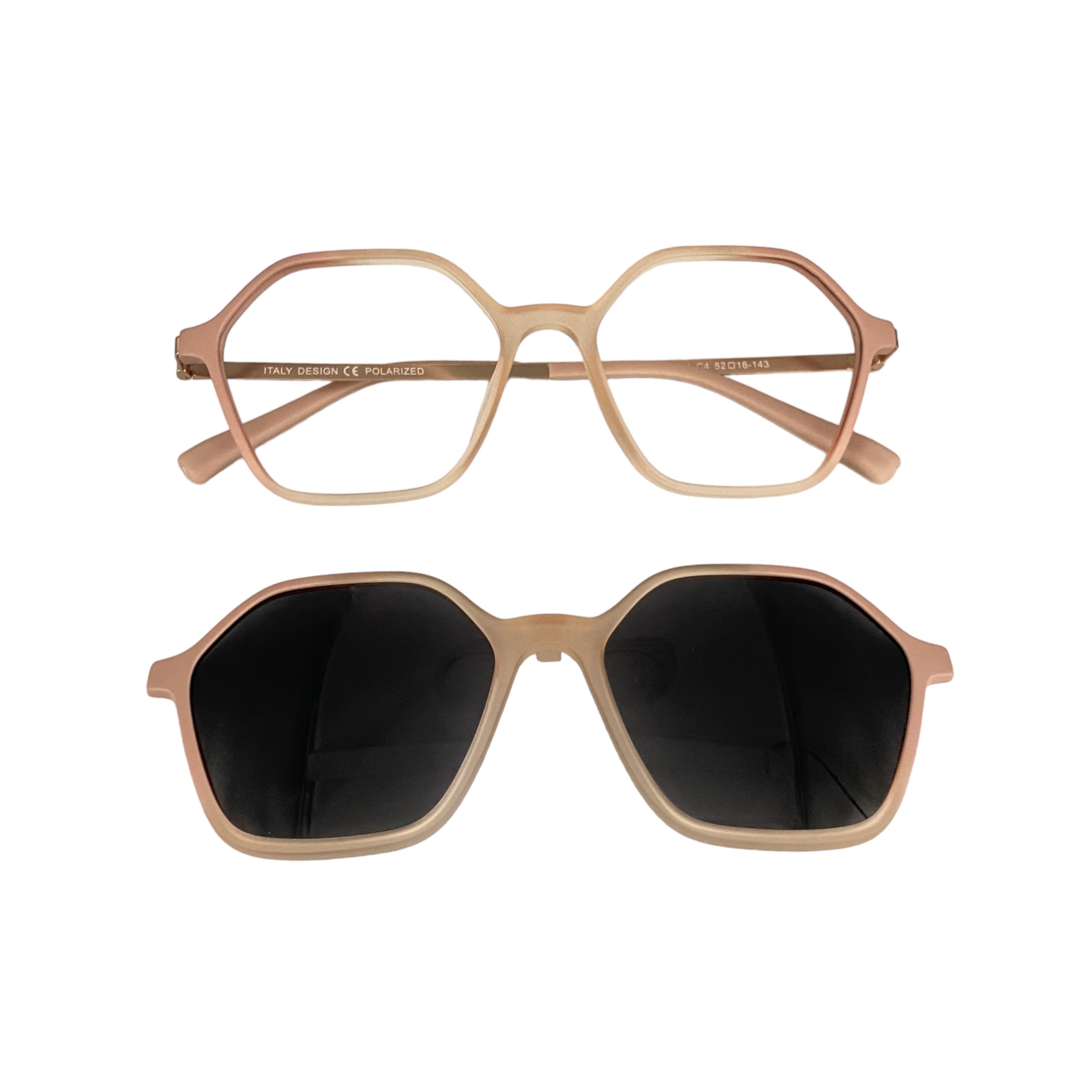 Óculos MYZ HEXAGONAL ROSA