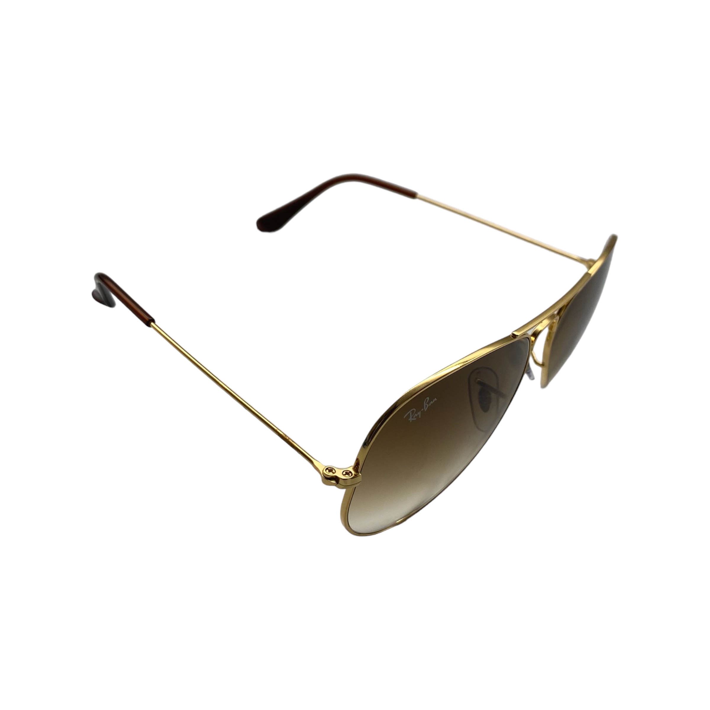 Óculos RAYBAN AVIADOR POLIDO OURO - Imagem 2