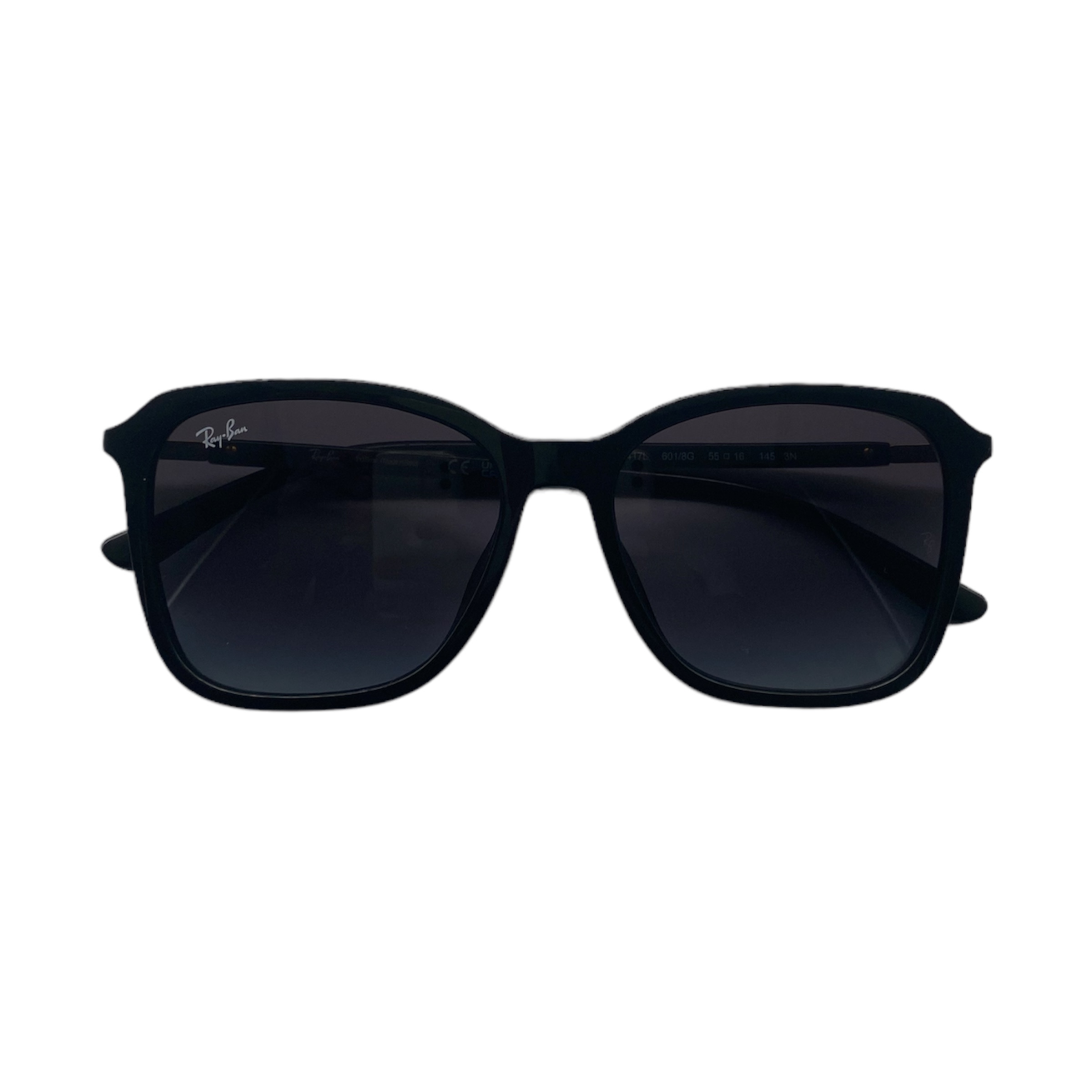 Óculos RAYBAN QUADRADO POLIDO PRETO