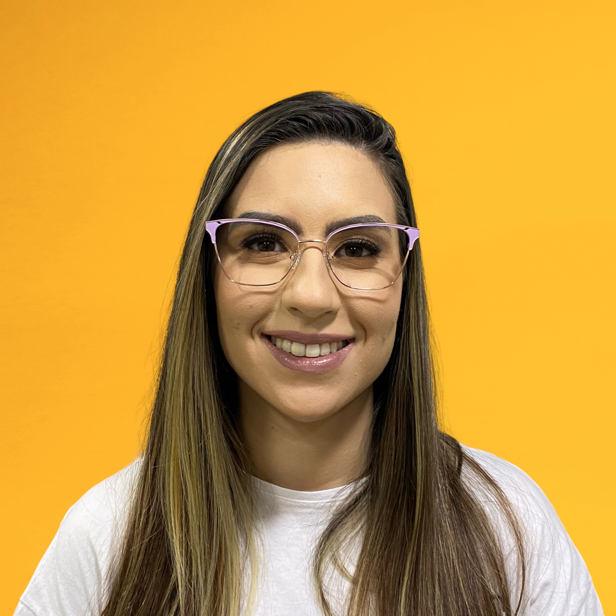 Óculos MYZ GATINHO OURO COM DETALHE ROSÉ - Imagem 3