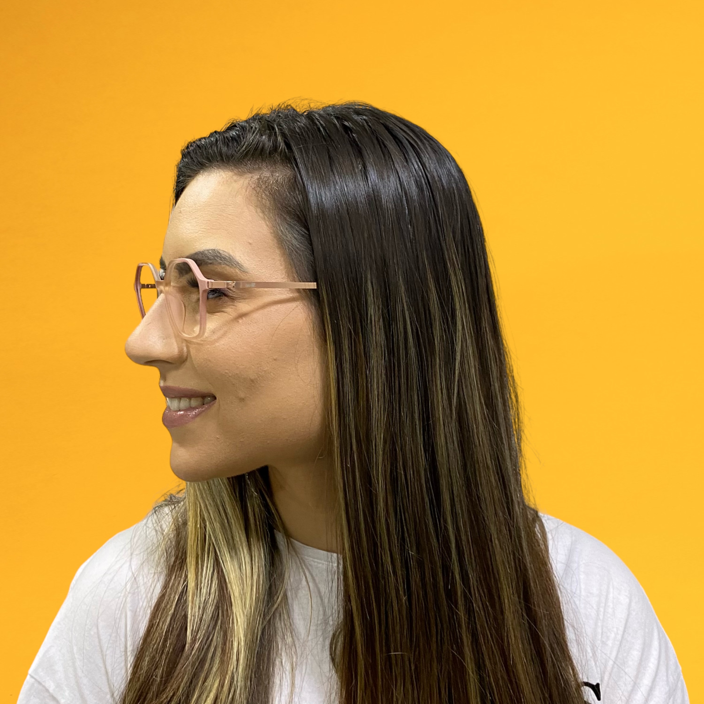 Óculos MYZ HEXAGONAL ROSA - Imagem 4