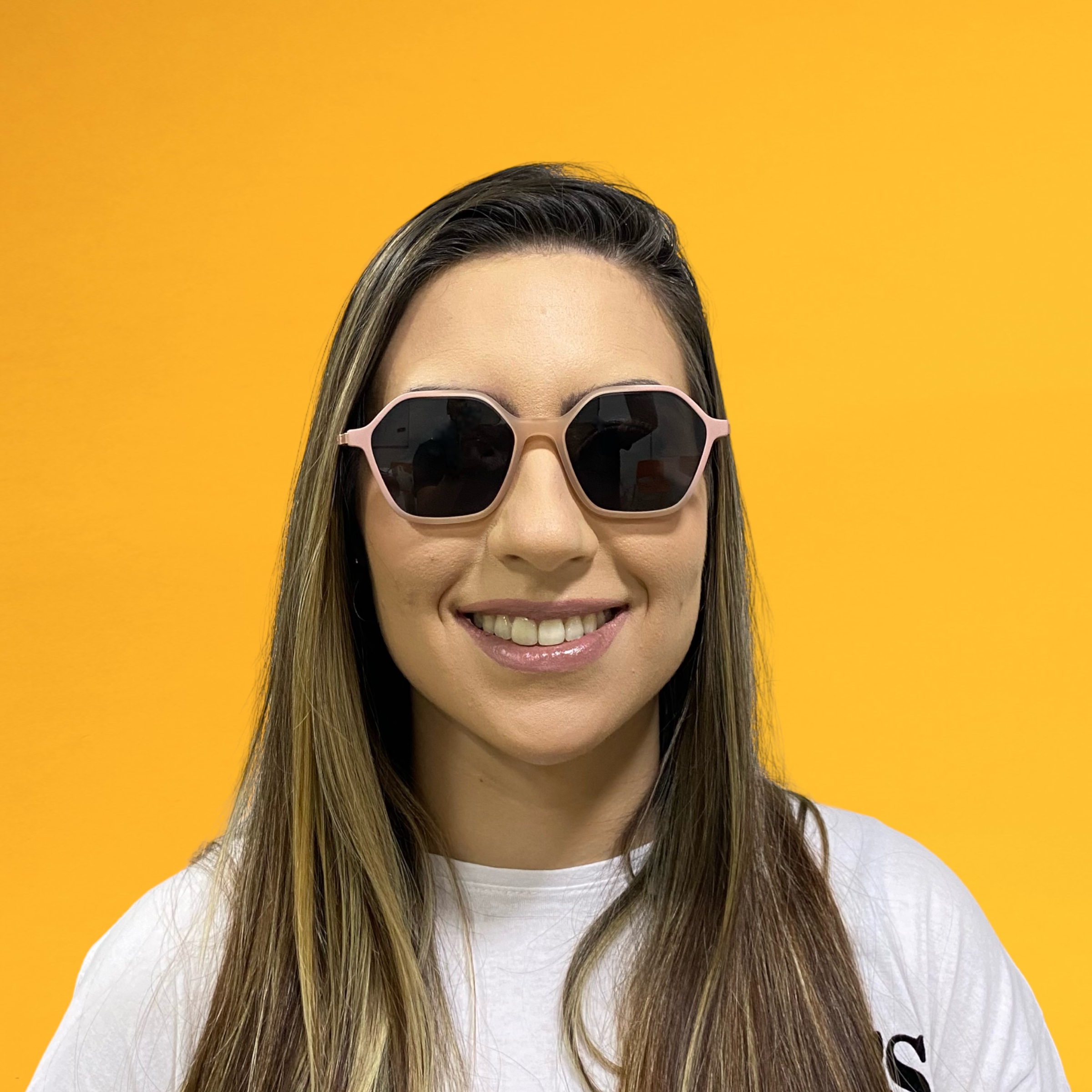 Óculos MYZ HEXAGONAL ROSA - Imagem 5