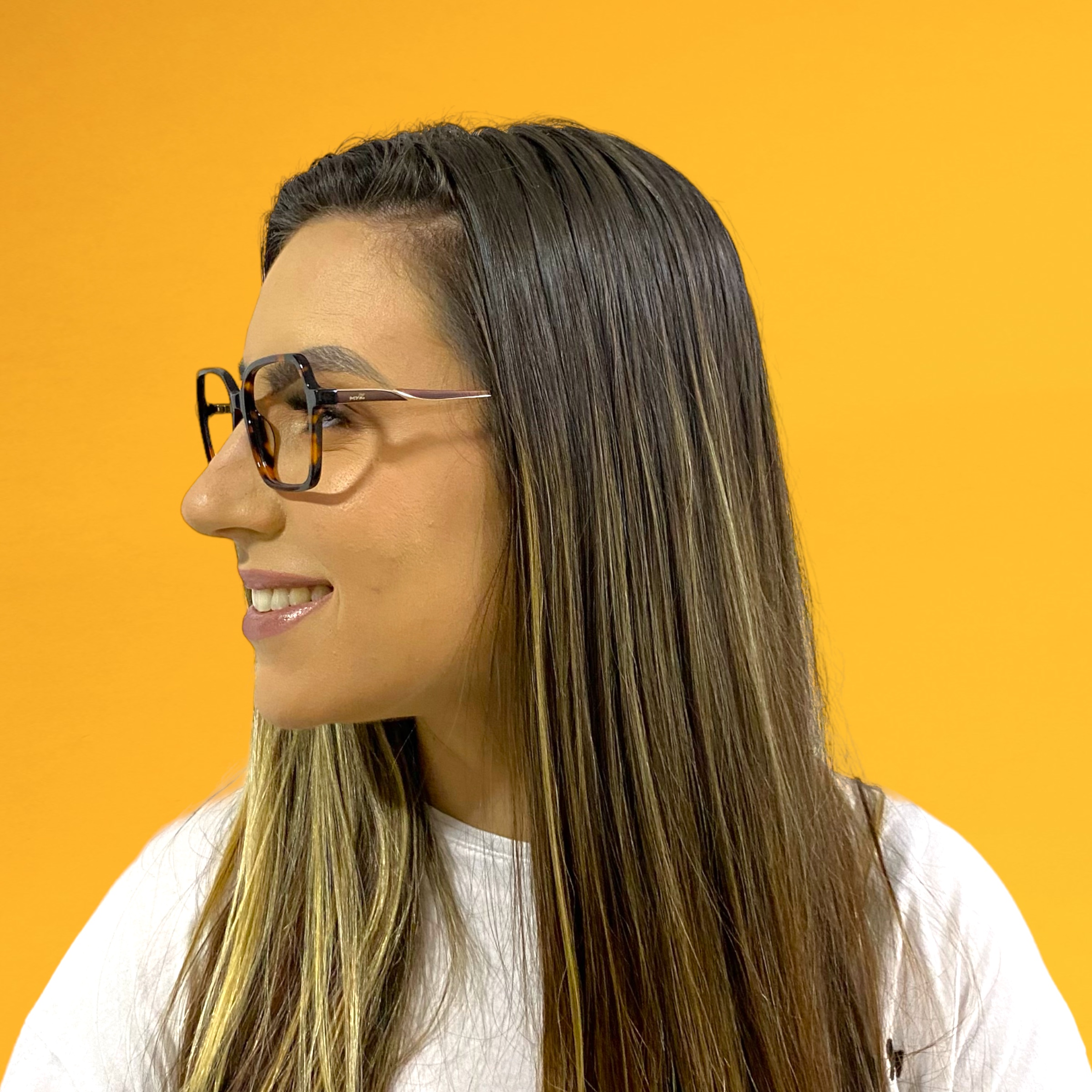 Óculos MYZ QUADRADO TARTARUGA - Imagem 4