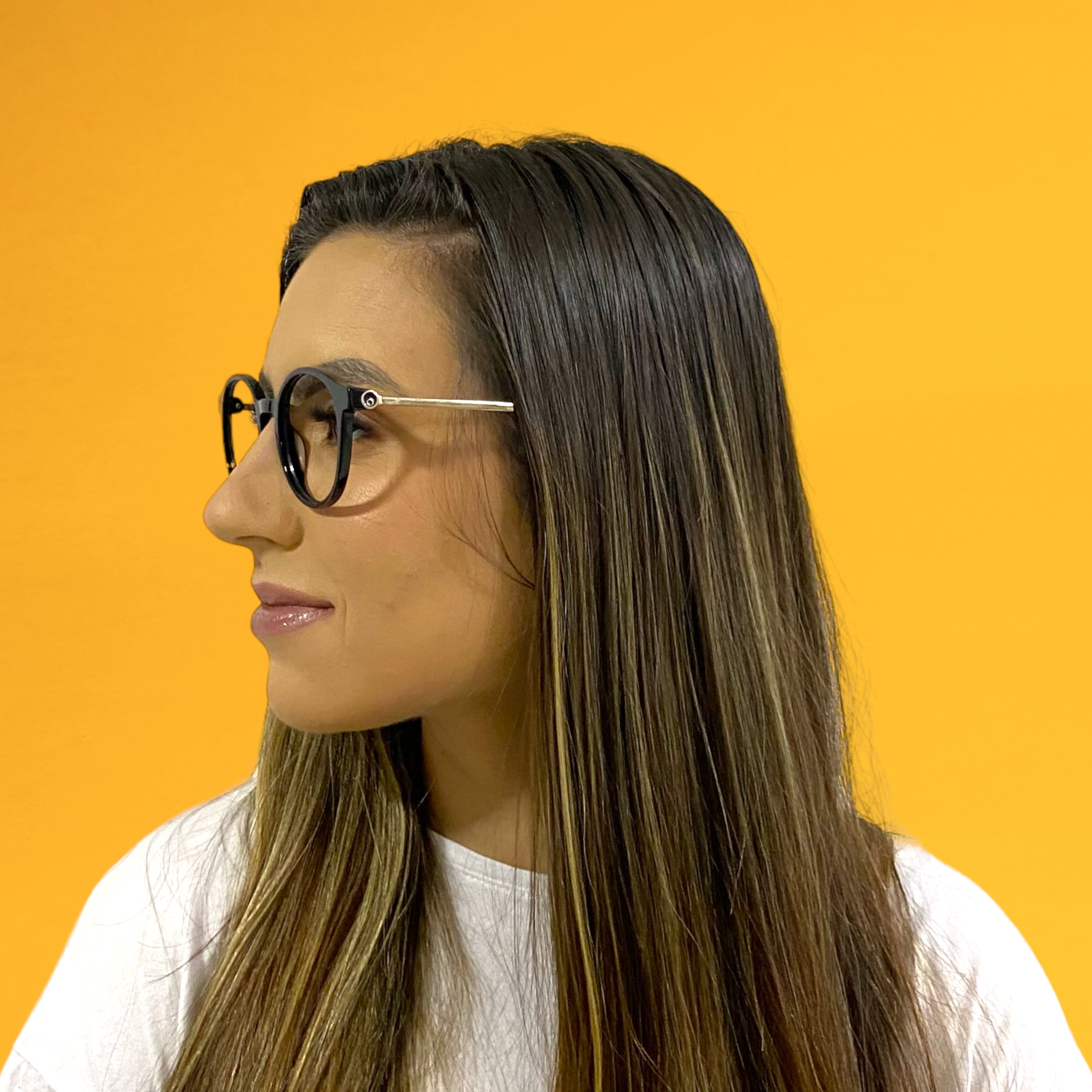 Óculos MYZ REDONDO PRETA - Imagem 4