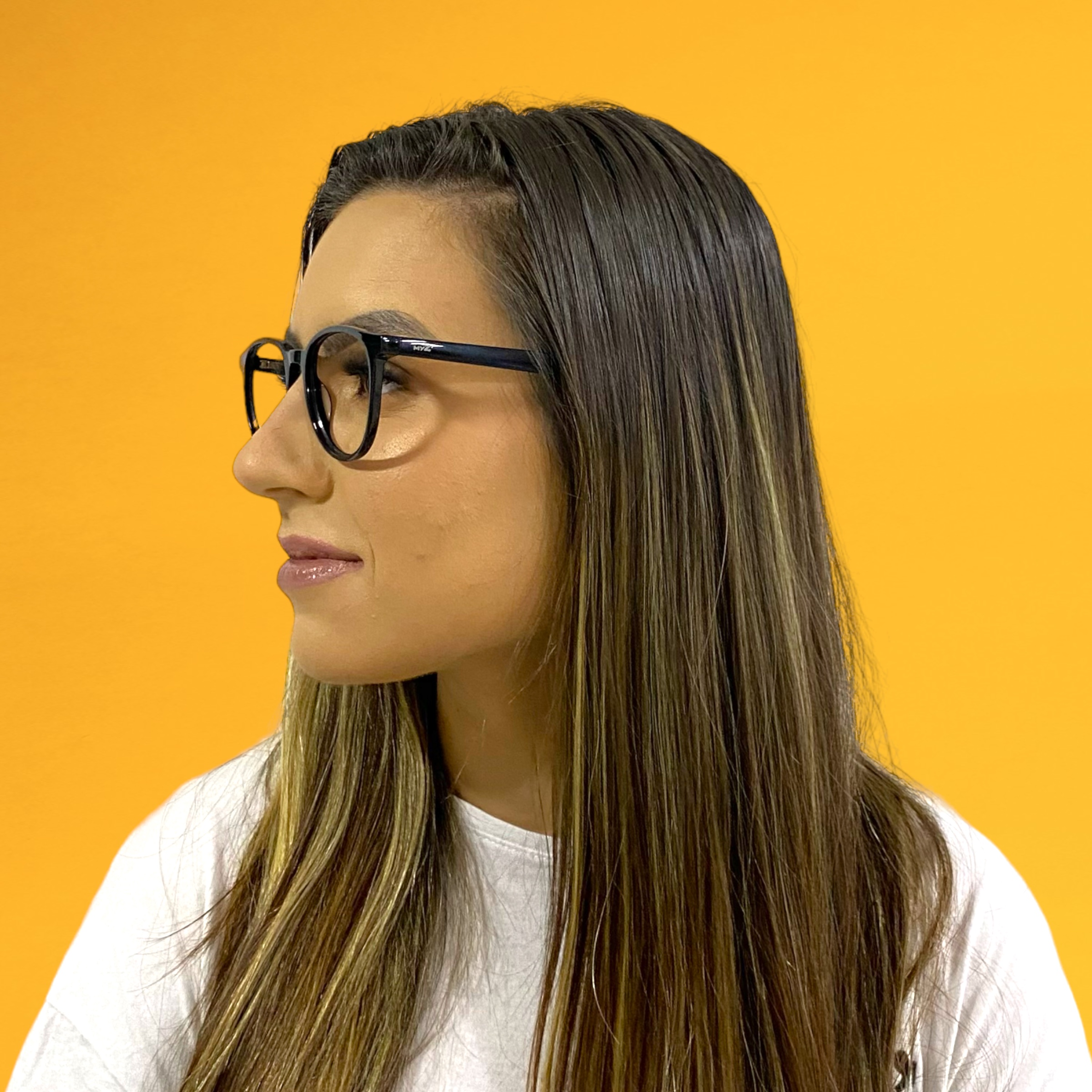 Óculos MYZ REDONDO PRETO - Imagem 4