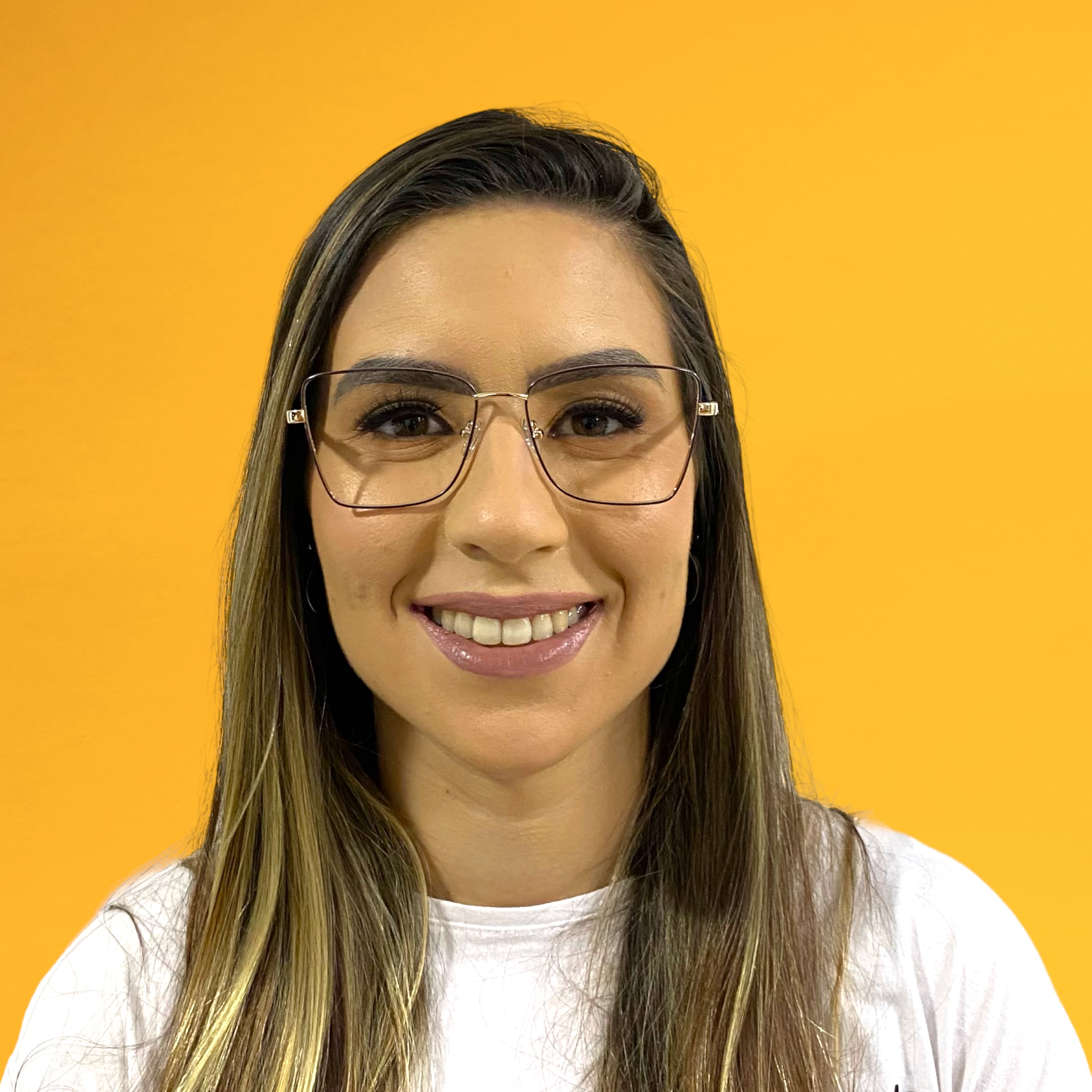 Óculos MYZ QUADRADO MARROM COM DETALHES OURO - Imagem 3