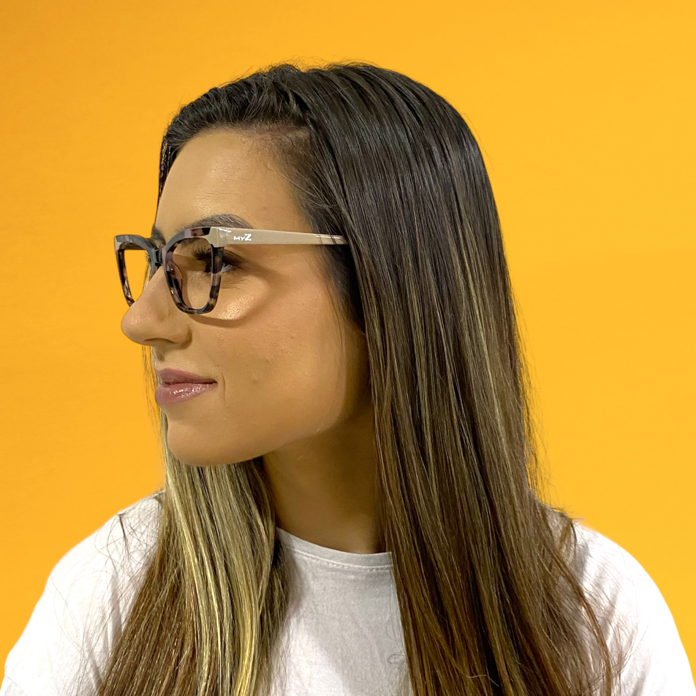 Óculos MYZ GATINHO MARROM TARTARUGA - Imagem 4