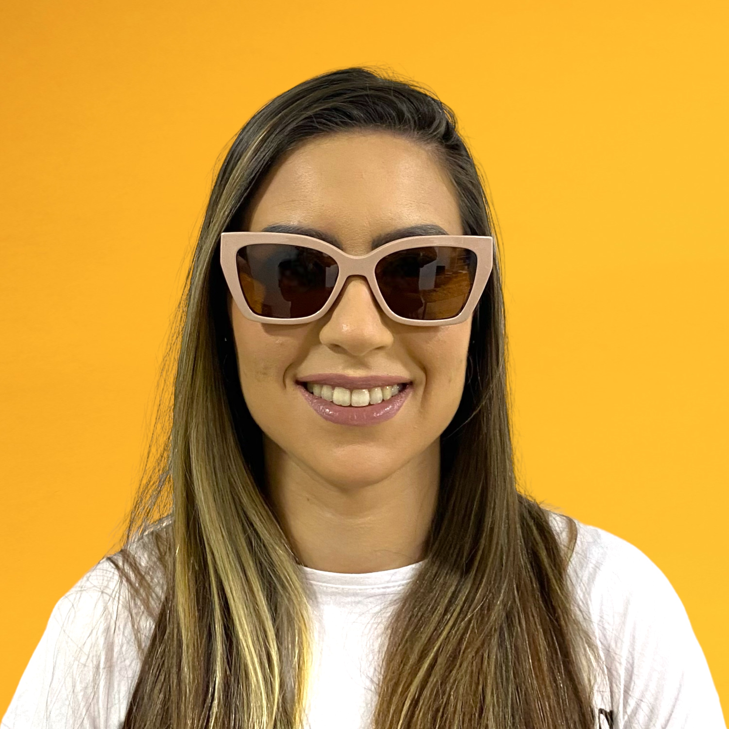 Óculos MYZ GATINHO NUDE - Imagem 5