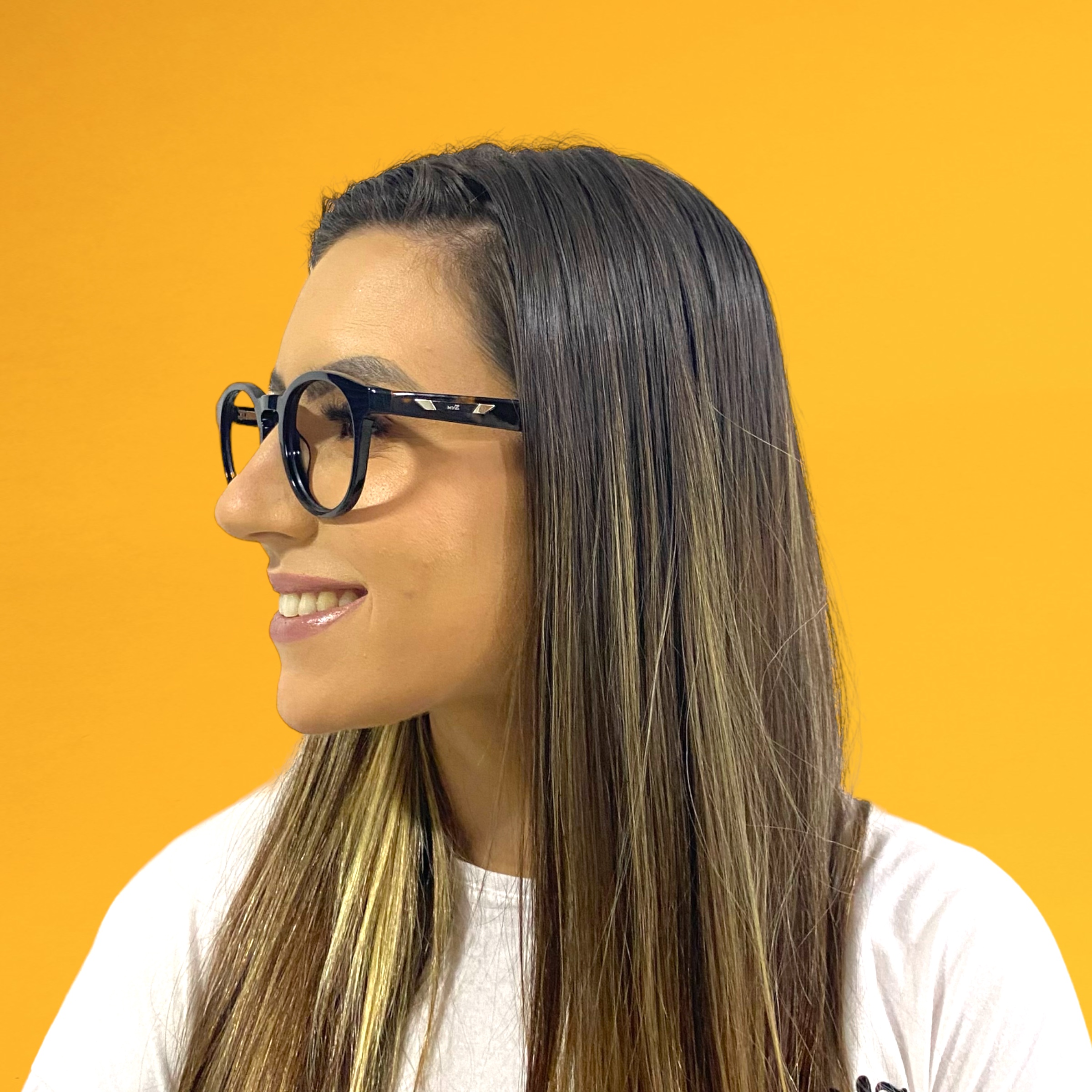 Óculos MYZ REDONDO PRETO - Imagem 4