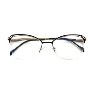 Óculos MYZ GATINHO OURO COM DETALHES PRETO